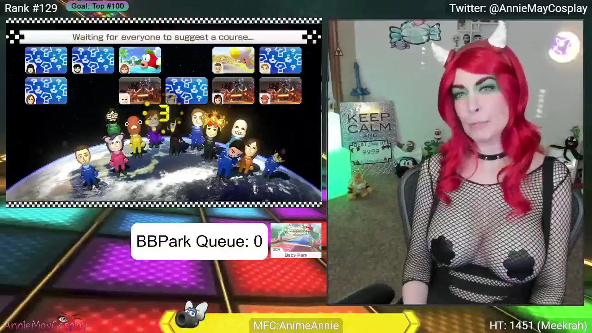 Gallery image thumbnail from AnimeAnnie's myfreecams stream on, 07/09/2024, 03:03 image 8 of 20