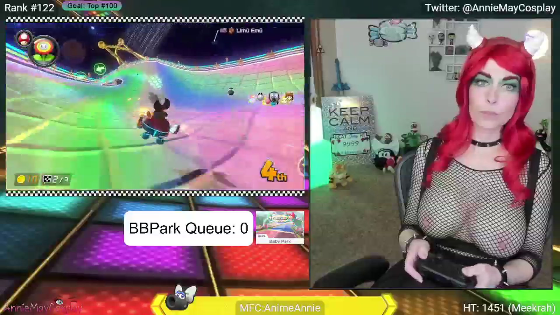Gallery image thumbnail from AnimeAnnie's myfreecams stream on, 07/09/2024, 03:03 image 14 of 20