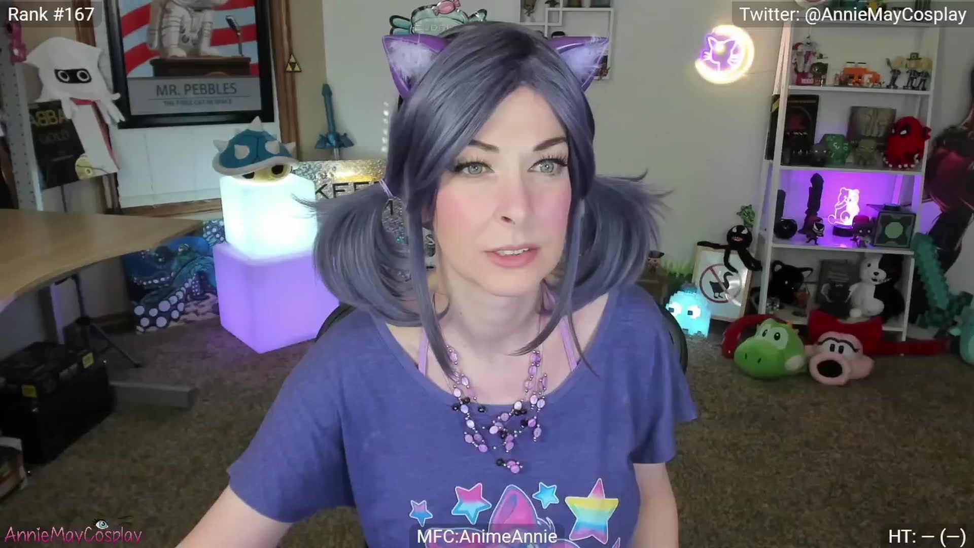 Gallery image thumbnail from AnimeAnnie's myfreecams stream on, 07/11/2024, 02:55 image 2 of 20