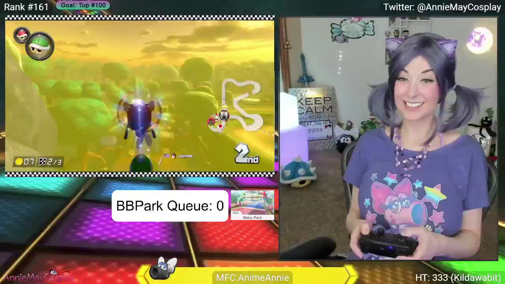 Gallery image thumbnail from AnimeAnnie's myfreecams stream on, 07/11/2024, 02:55 image 5 of 20