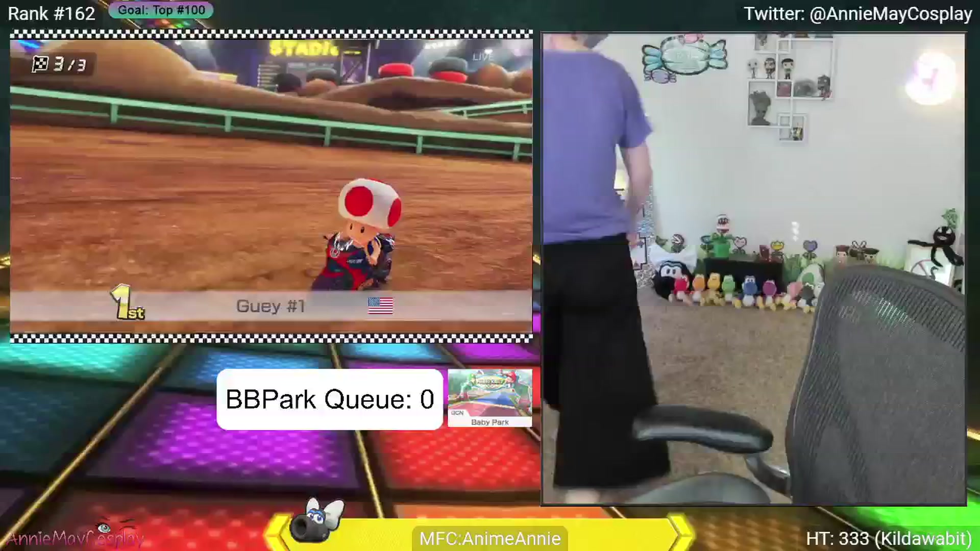 Gallery image thumbnail from AnimeAnnie's myfreecams stream on, 07/11/2024, 02:55 image 3 of 20