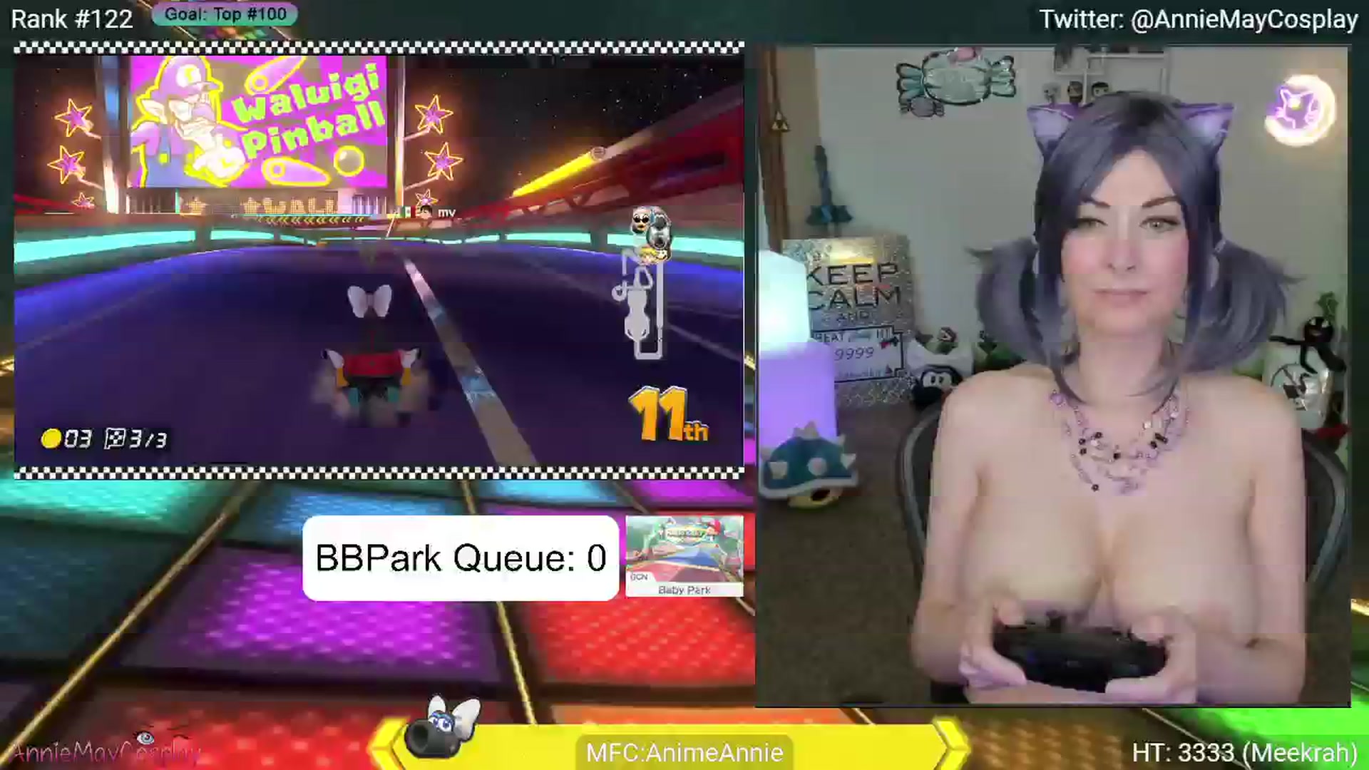 Gallery image thumbnail from AnimeAnnie's myfreecams stream on, 07/11/2024, 02:55 image 17 of 20