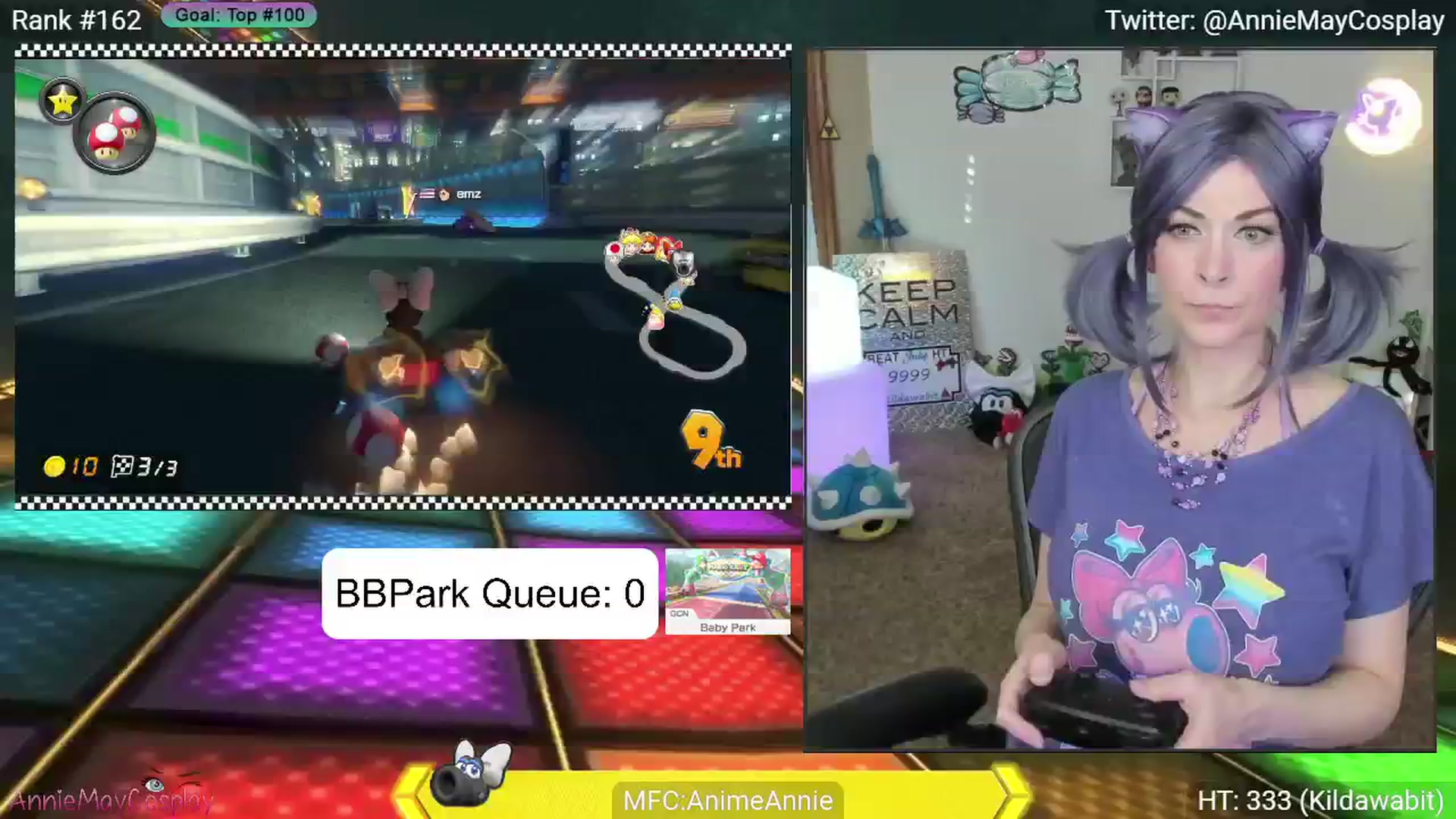 Gallery image thumbnail from AnimeAnnie's myfreecams stream on, 07/11/2024, 02:55 image 4 of 20