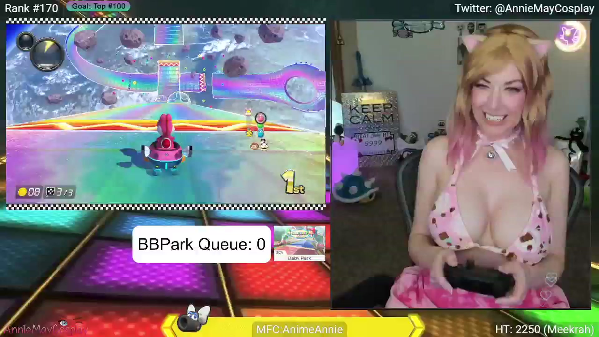 Gallery image thumbnail from AnimeAnnie's myfreecams stream on, 07/14/2024, 03:06 image 19 of 20