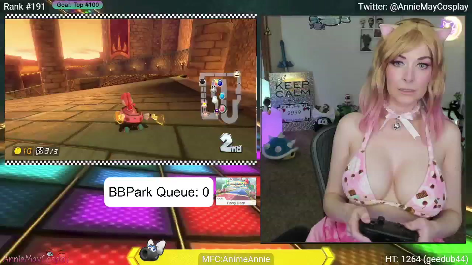 Gallery image thumbnail from AnimeAnnie's myfreecams stream on, 07/14/2024, 03:06 image 18 of 20