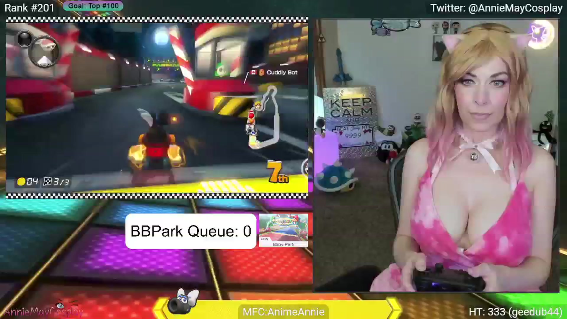 Gallery image thumbnail from AnimeAnnie's myfreecams stream on, 07/14/2024, 03:06 image 9 of 20