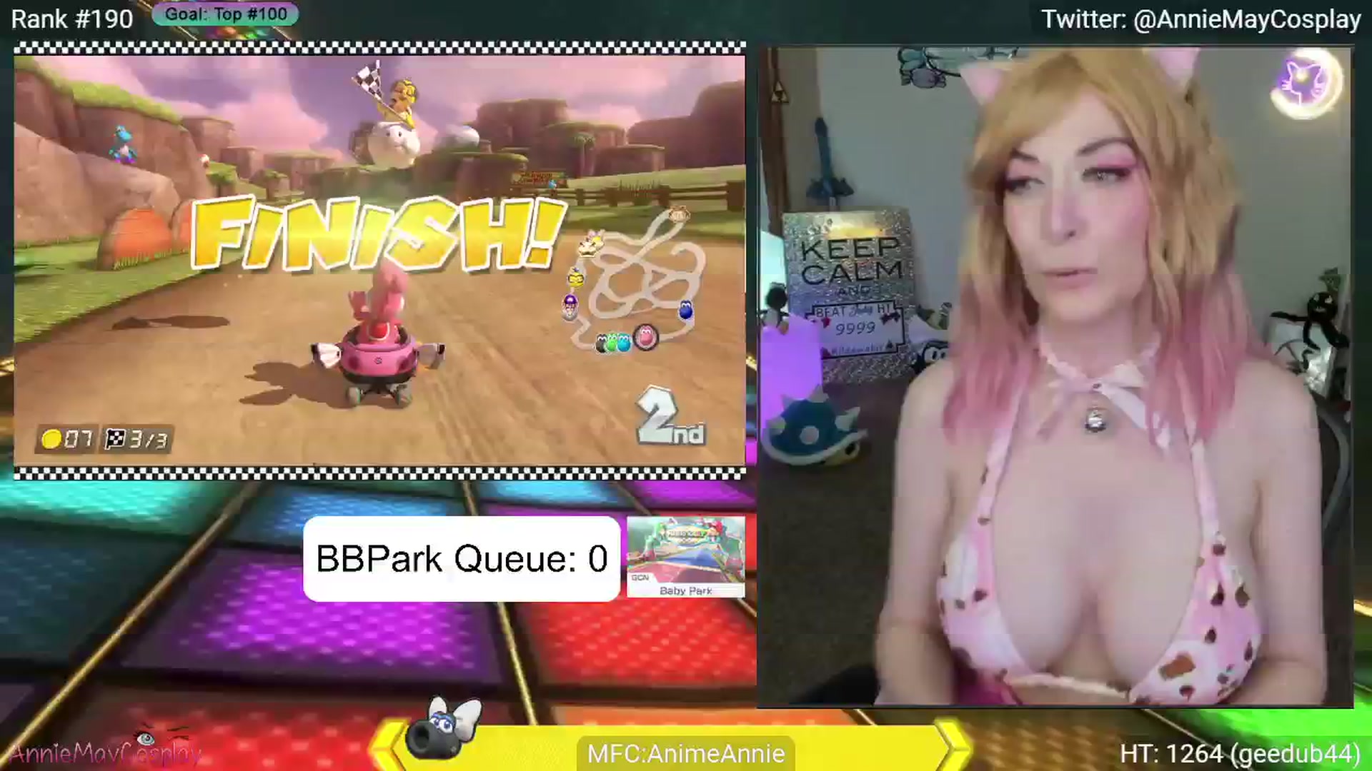 Gallery image thumbnail from AnimeAnnie's myfreecams stream on, 07/14/2024, 03:06 image 16 of 20