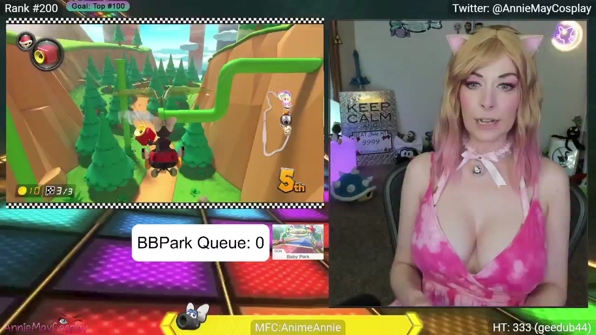 Gallery image thumbnail from AnimeAnnie's myfreecams stream on, 07/14/2024, 03:06 image 3 of 20