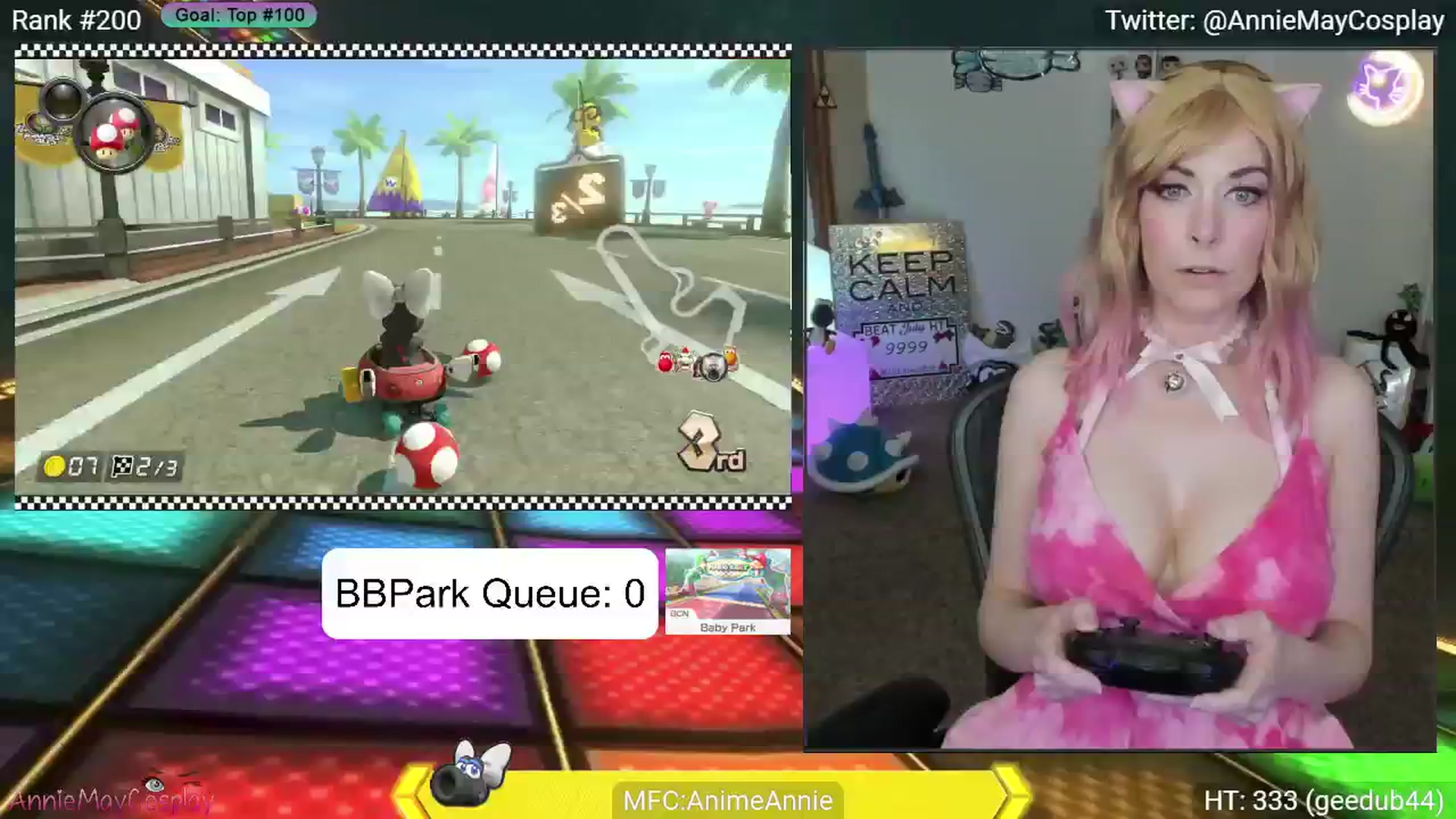 Gallery image thumbnail from AnimeAnnie's myfreecams stream on, 07/14/2024, 03:06 image 5 of 20