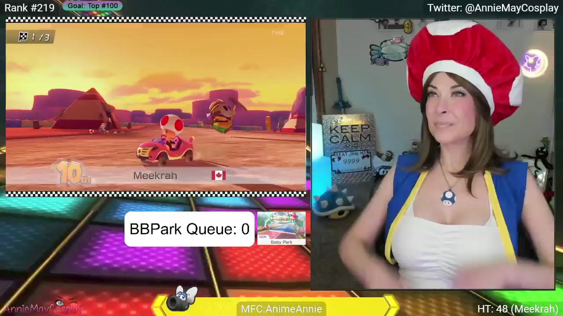 Gallery image thumbnail from AnimeAnnie's myfreecams stream on, 07/16/2024, 01:37 image 8 of 20
