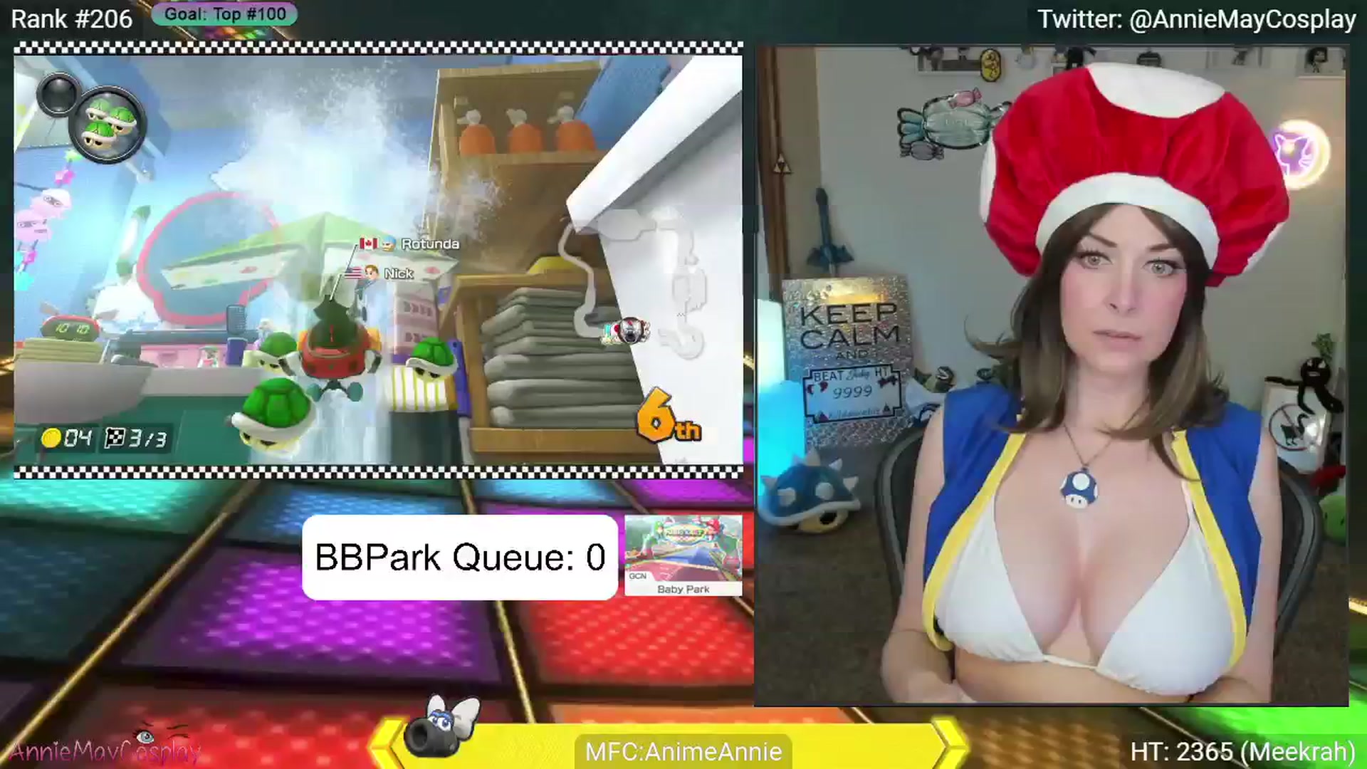 Gallery image thumbnail from AnimeAnnie's myfreecams stream on, 07/16/2024, 01:37 image 18 of 20
