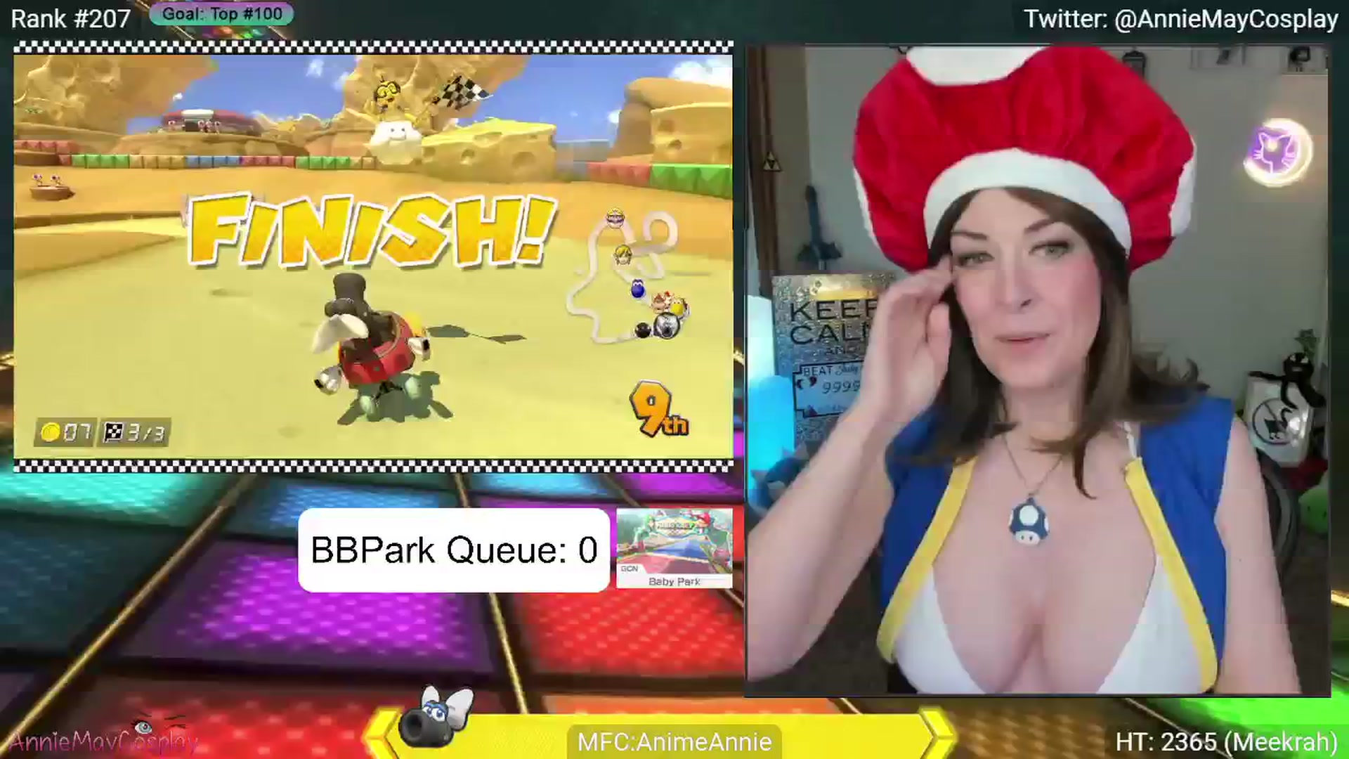 Gallery image thumbnail from AnimeAnnie's myfreecams stream on, 07/16/2024, 01:37 image 12 of 20