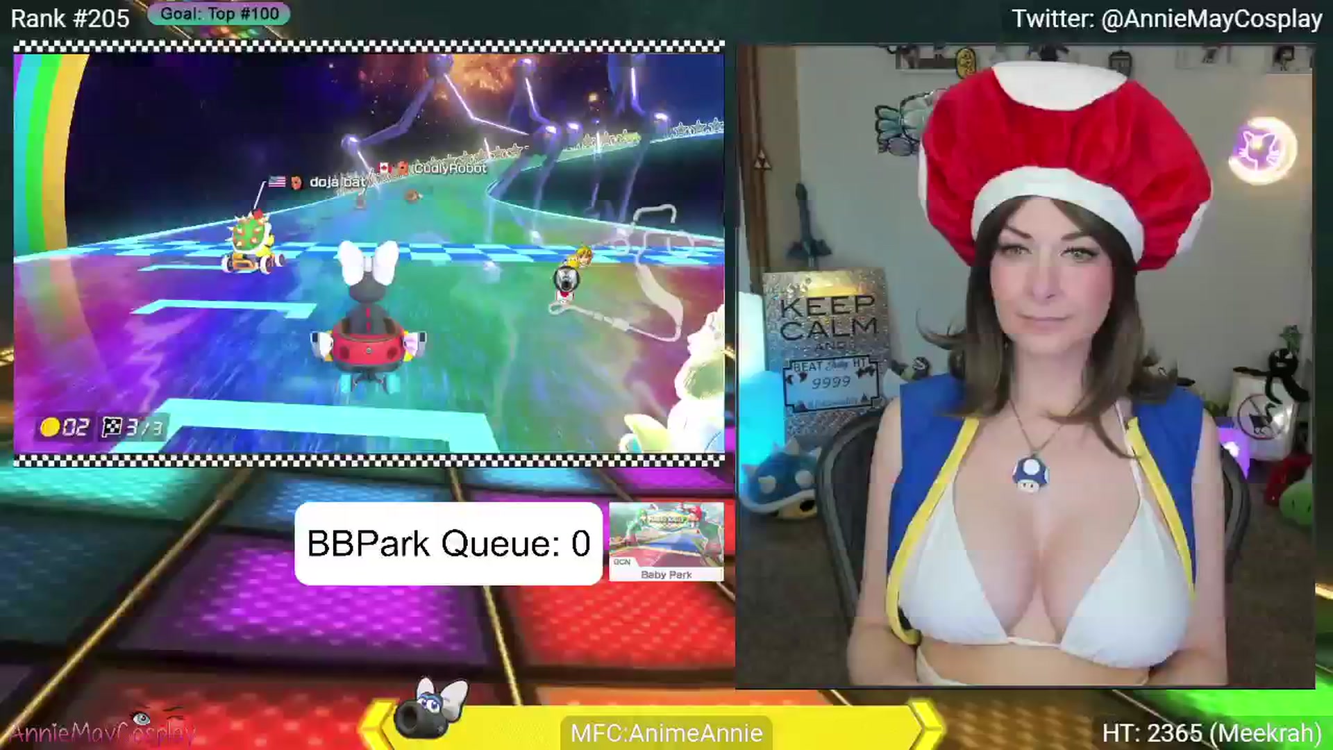 Gallery image thumbnail from AnimeAnnie's myfreecams stream on, 07/16/2024, 01:37 image 17 of 20