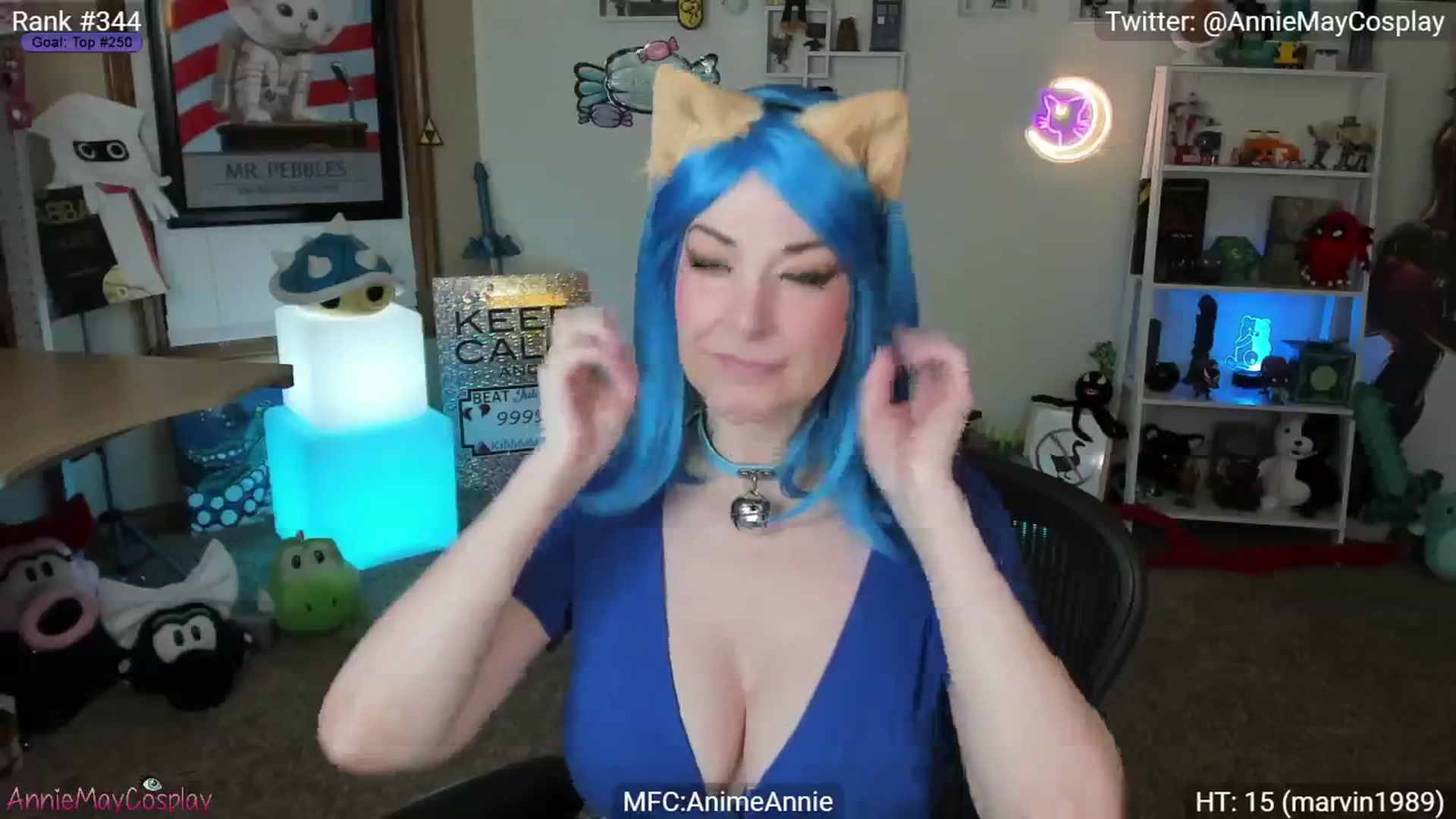 Gallery image thumbnail from AnimeAnnie's myfreecams stream on, 07/20/2024, 23:19 image 6 of 20