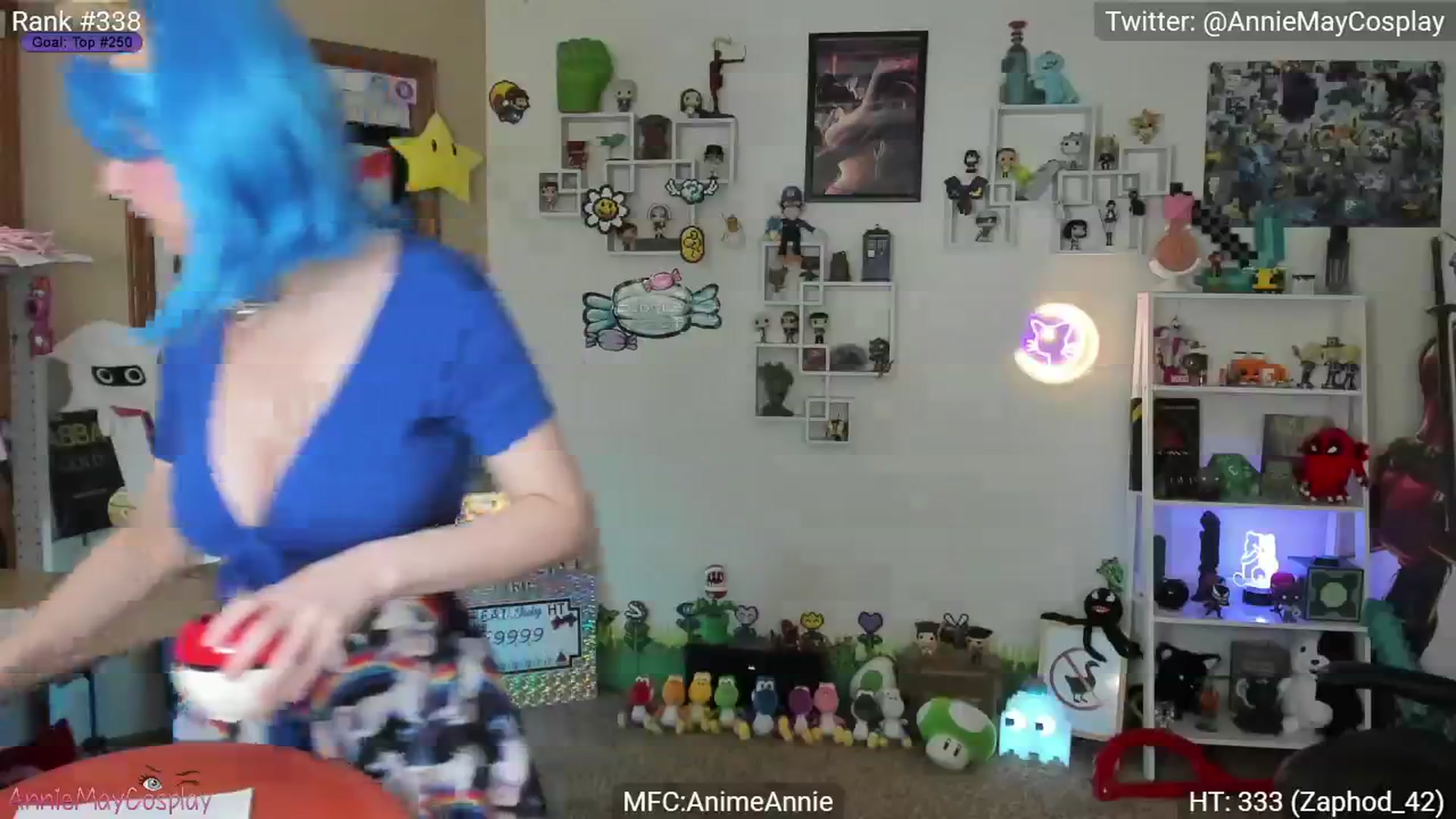Gallery image thumbnail from AnimeAnnie's myfreecams stream on, 07/20/2024, 23:19 image 13 of 20