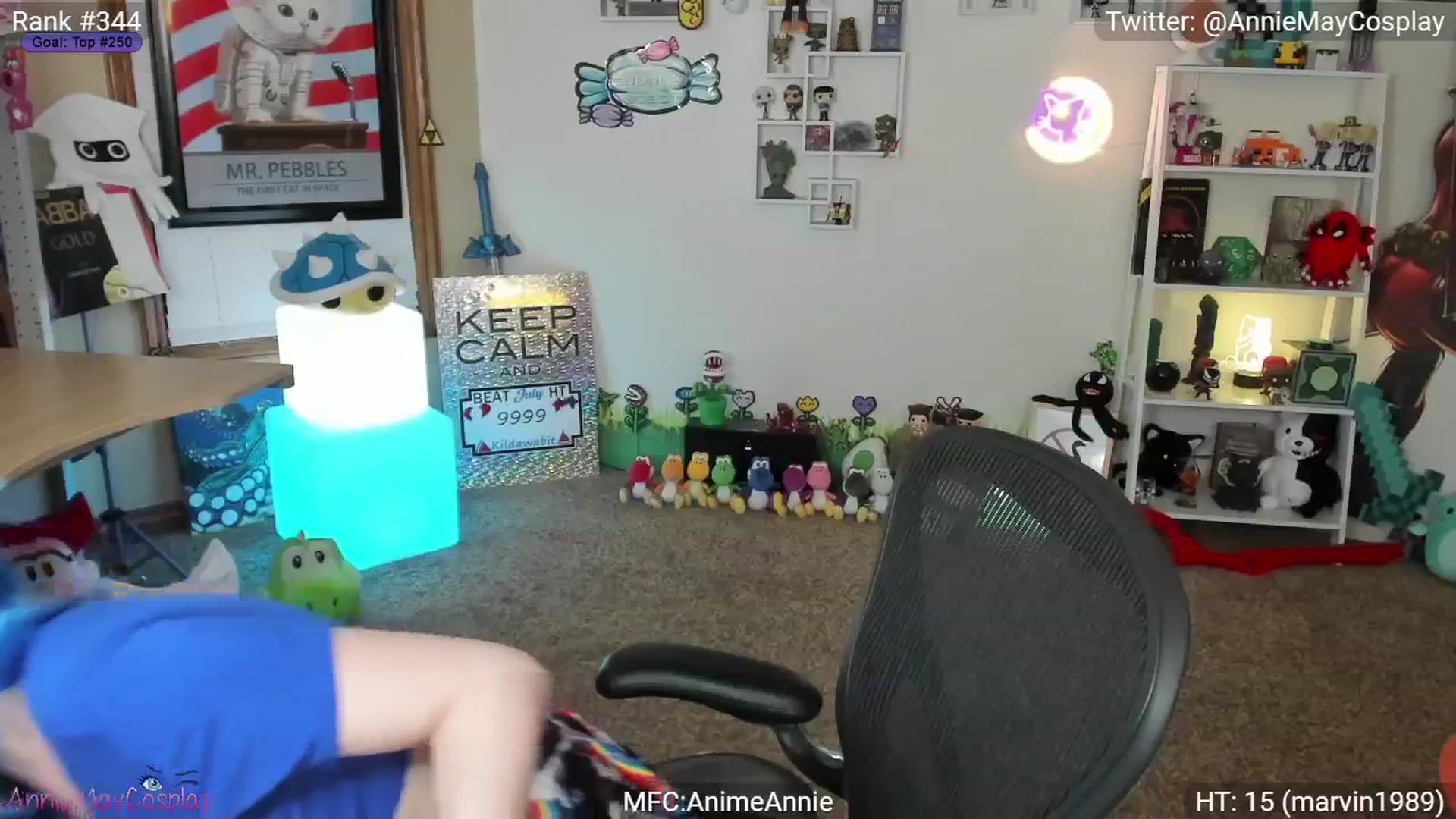 Gallery image thumbnail from AnimeAnnie's myfreecams stream on, 07/20/2024, 23:19 image 7 of 20