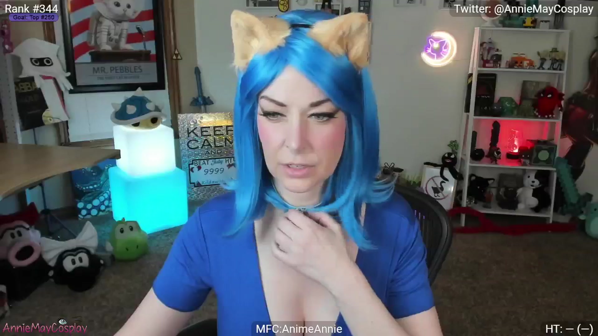 Gallery image thumbnail from AnimeAnnie's myfreecams stream on, 07/20/2024, 23:19 image 5 of 20