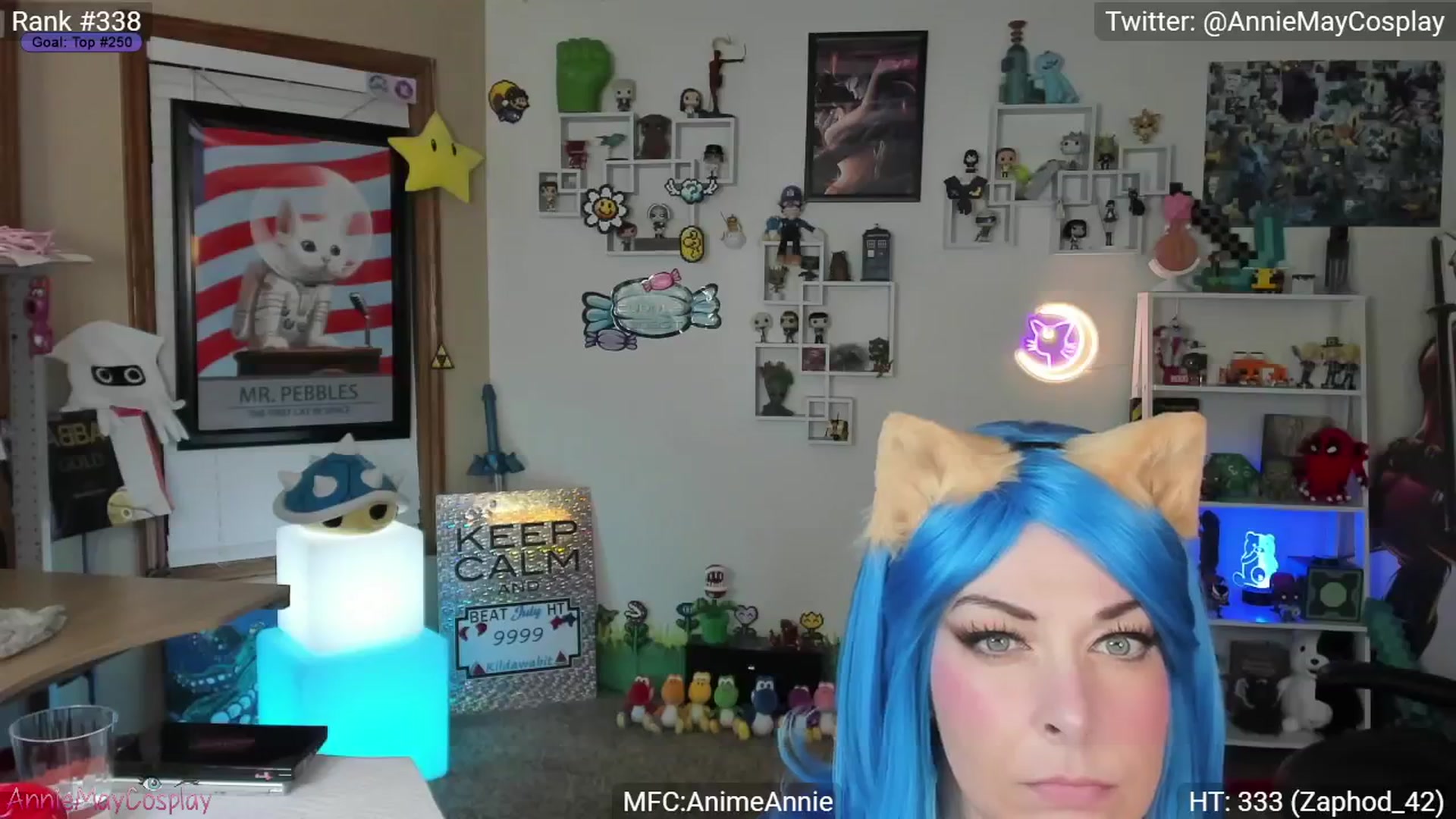 Gallery image thumbnail from AnimeAnnie's myfreecams stream on, 07/20/2024, 23:19 image 16 of 20