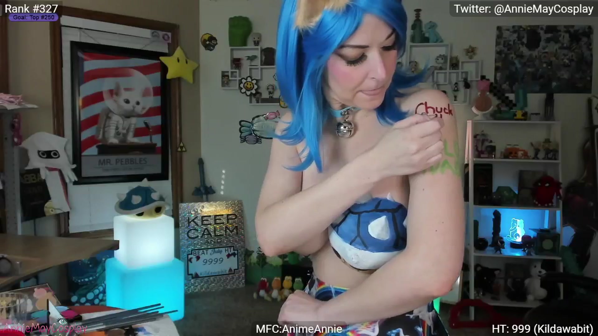 Gallery image thumbnail from AnimeAnnie's myfreecams stream on, 07/21/2024, 03:05 image 7 of 20