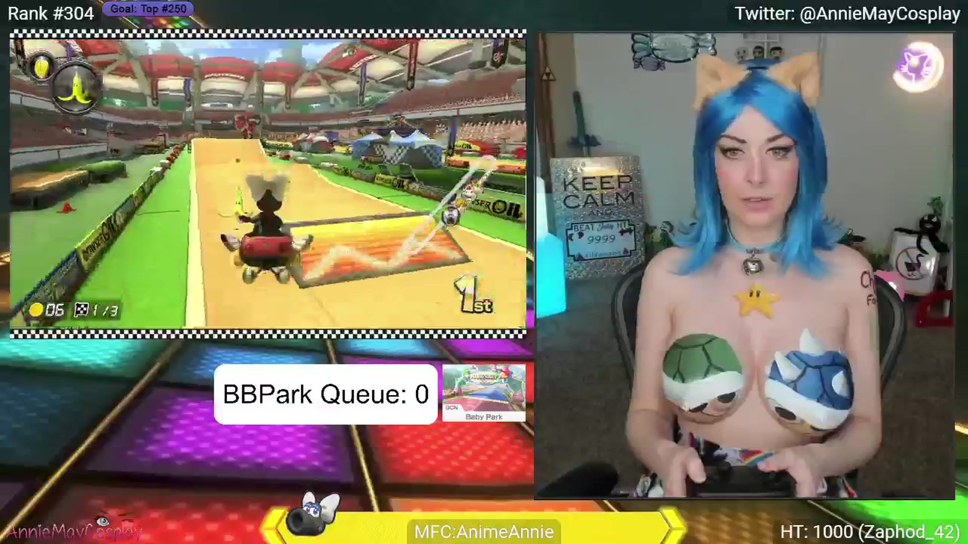 Gallery image thumbnail from AnimeAnnie's myfreecams stream on, 07/21/2024, 03:05 image 19 of 20
