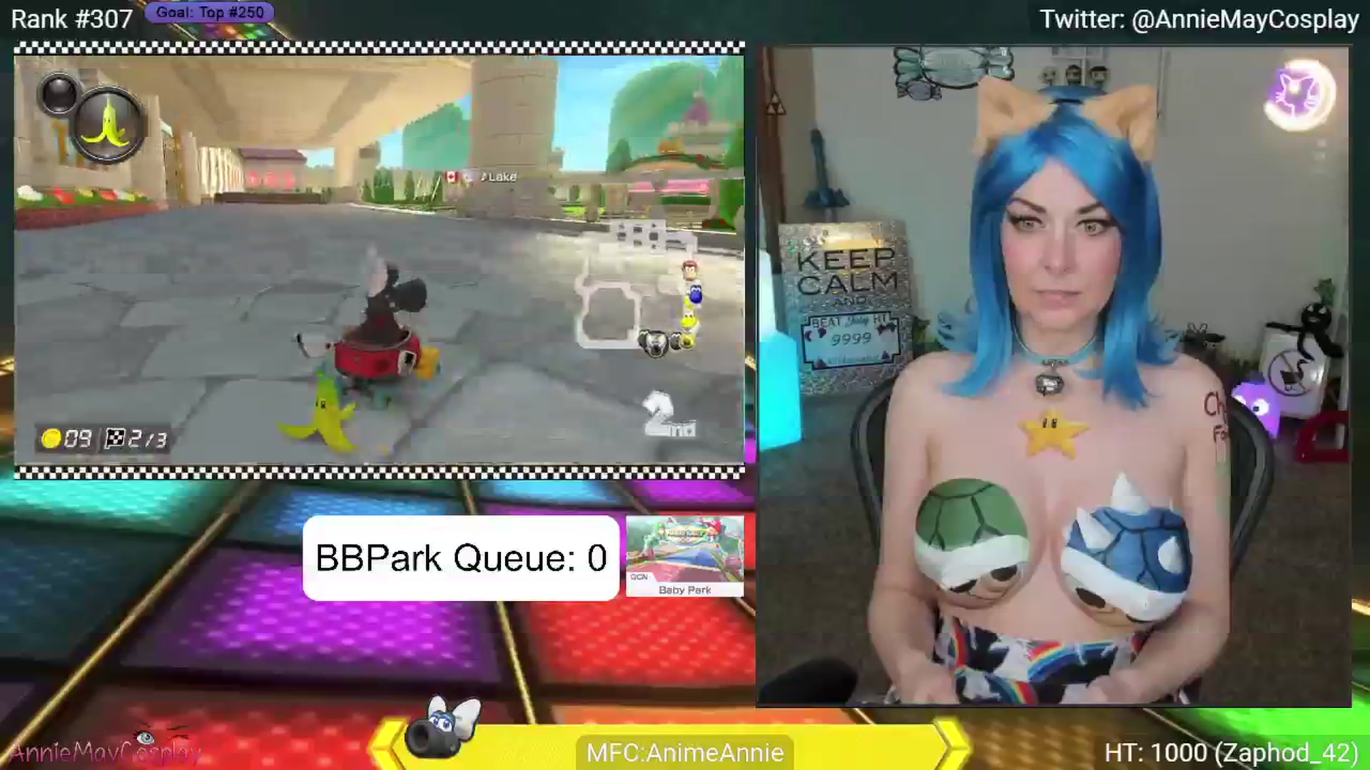 Gallery image thumbnail from AnimeAnnie's myfreecams stream on, 07/21/2024, 03:05 image 15 of 20