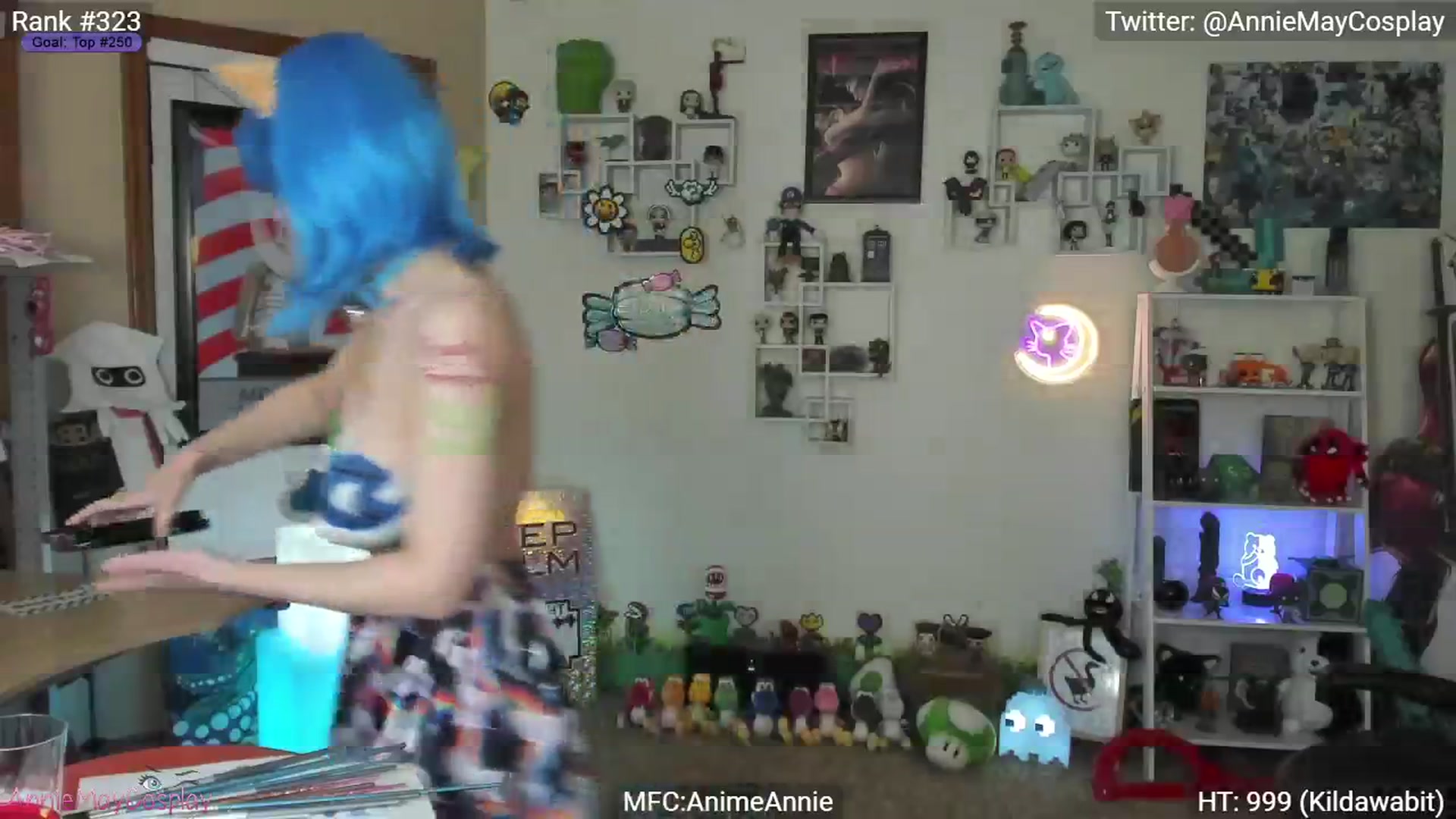 Gallery image thumbnail from AnimeAnnie's myfreecams stream on, 07/21/2024, 03:05 image 10 of 20