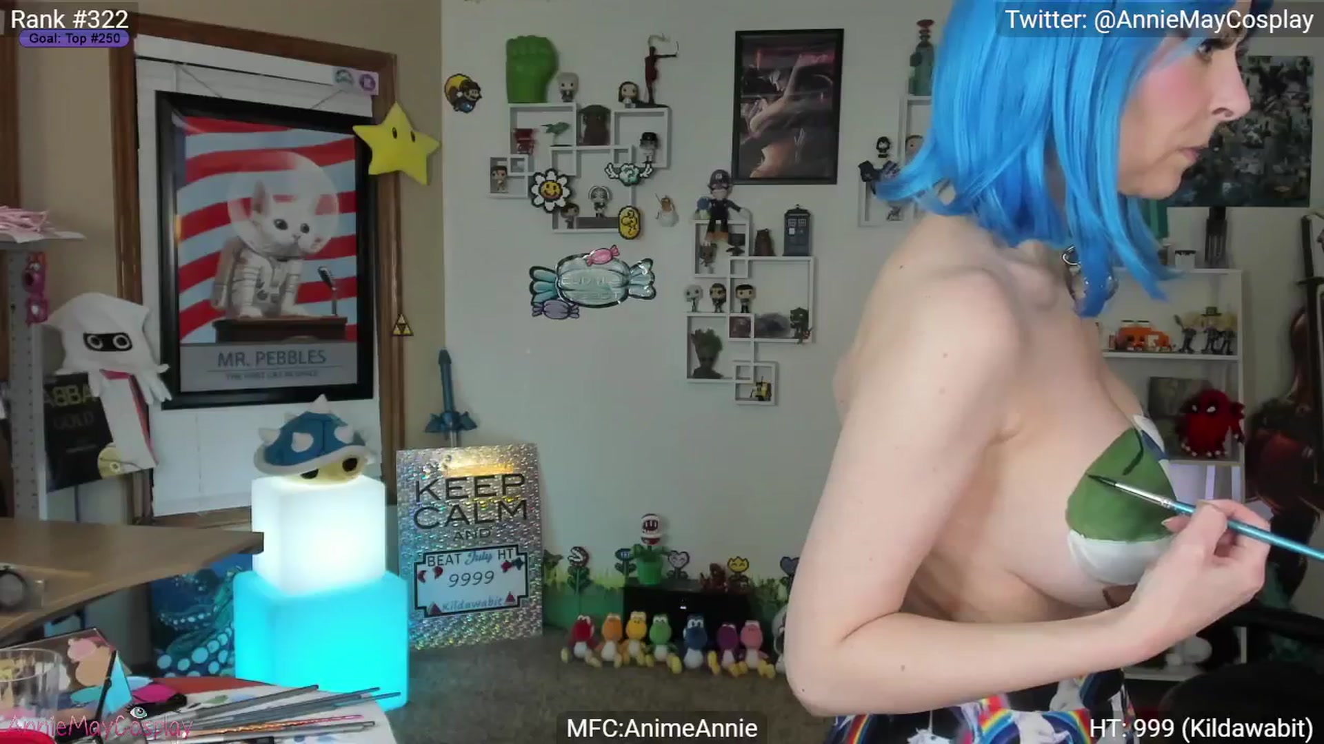 Gallery image thumbnail from AnimeAnnie's myfreecams stream on, 07/21/2024, 03:05 image 9 of 20