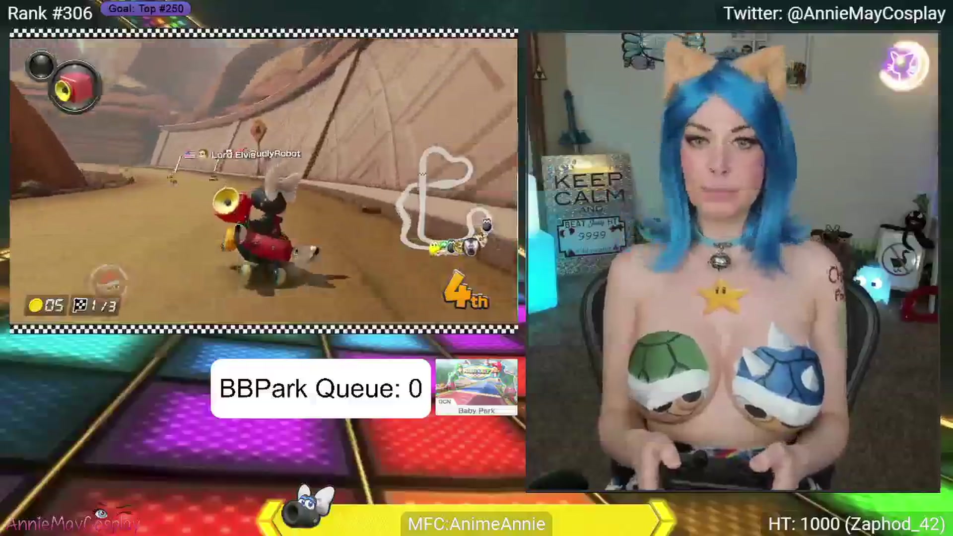 Gallery image thumbnail from AnimeAnnie's myfreecams stream on, 07/21/2024, 03:05 image 17 of 20