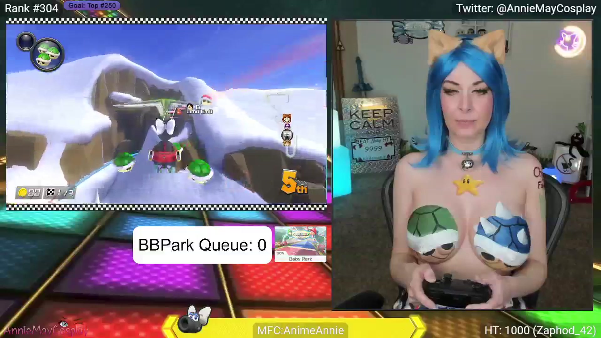 Gallery image thumbnail from AnimeAnnie's myfreecams stream on, 07/21/2024, 03:05 image 20 of 20