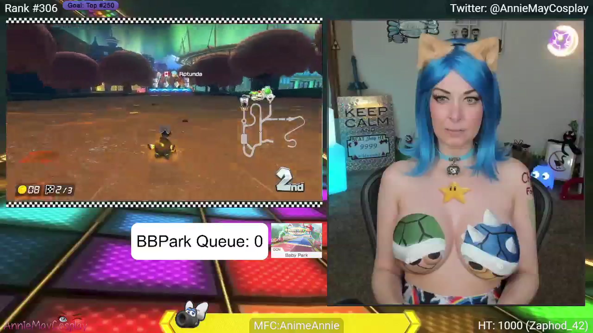 Gallery image thumbnail from AnimeAnnie's myfreecams stream on, 07/21/2024, 03:05 image 13 of 20