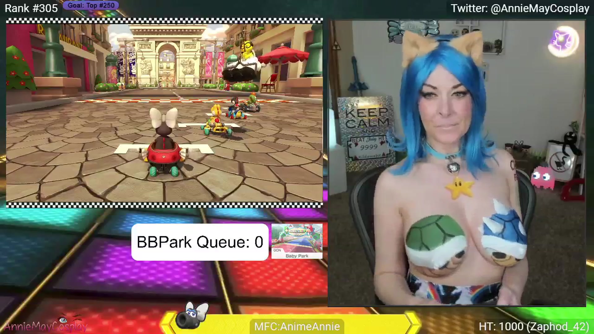 Gallery image thumbnail from AnimeAnnie's myfreecams stream on, 07/21/2024, 04:29 image 8 of 20