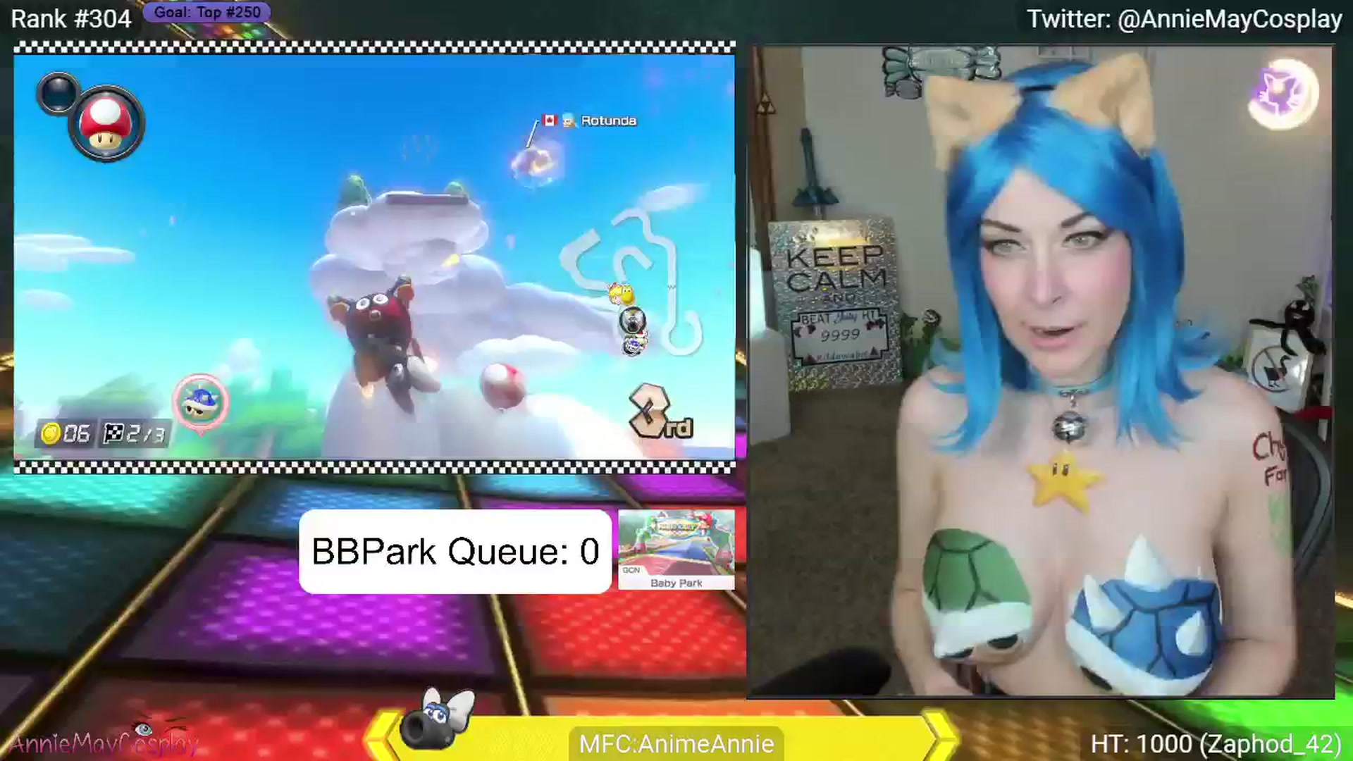 Gallery image thumbnail from AnimeAnnie's myfreecams stream on, 07/21/2024, 04:29 image 3 of 20