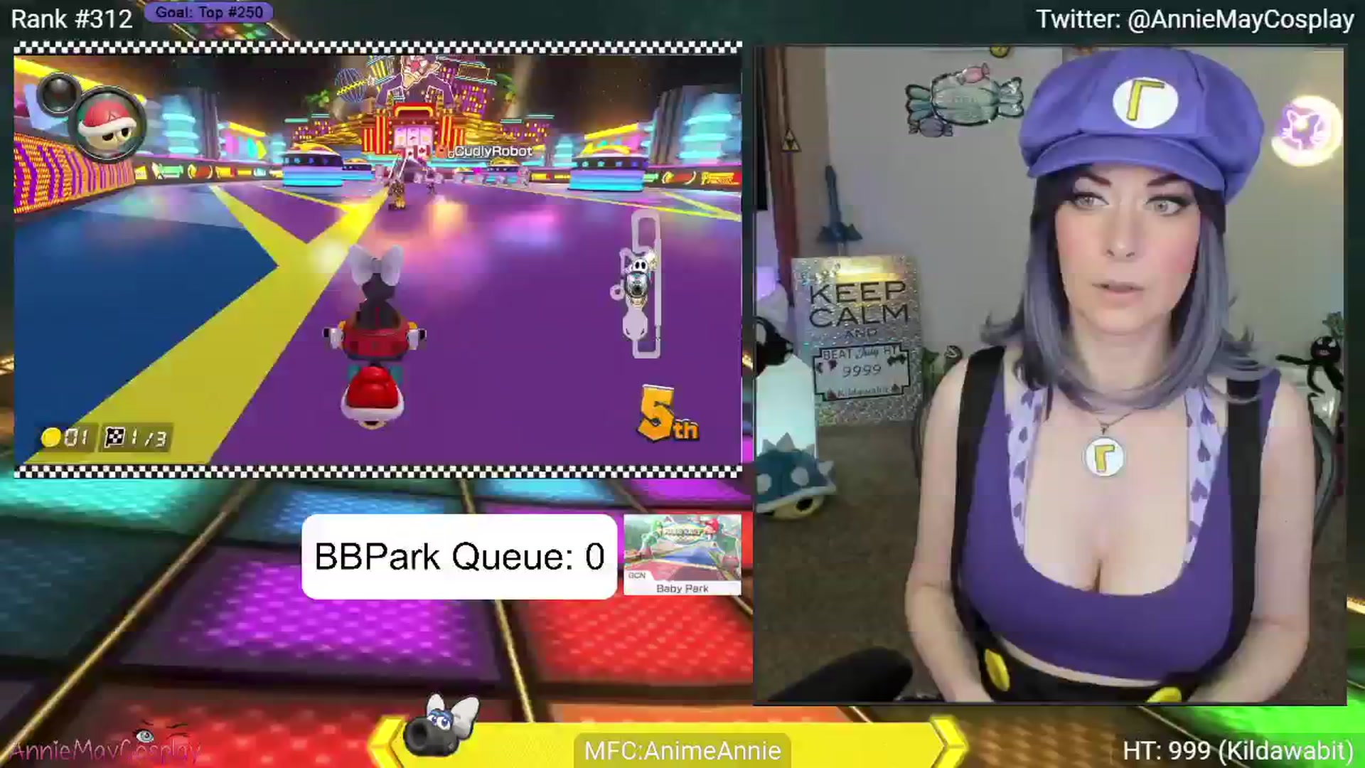 Gallery image thumbnail from AnimeAnnie's myfreecams stream on, 07/23/2024, 03:23 image 9 of 20