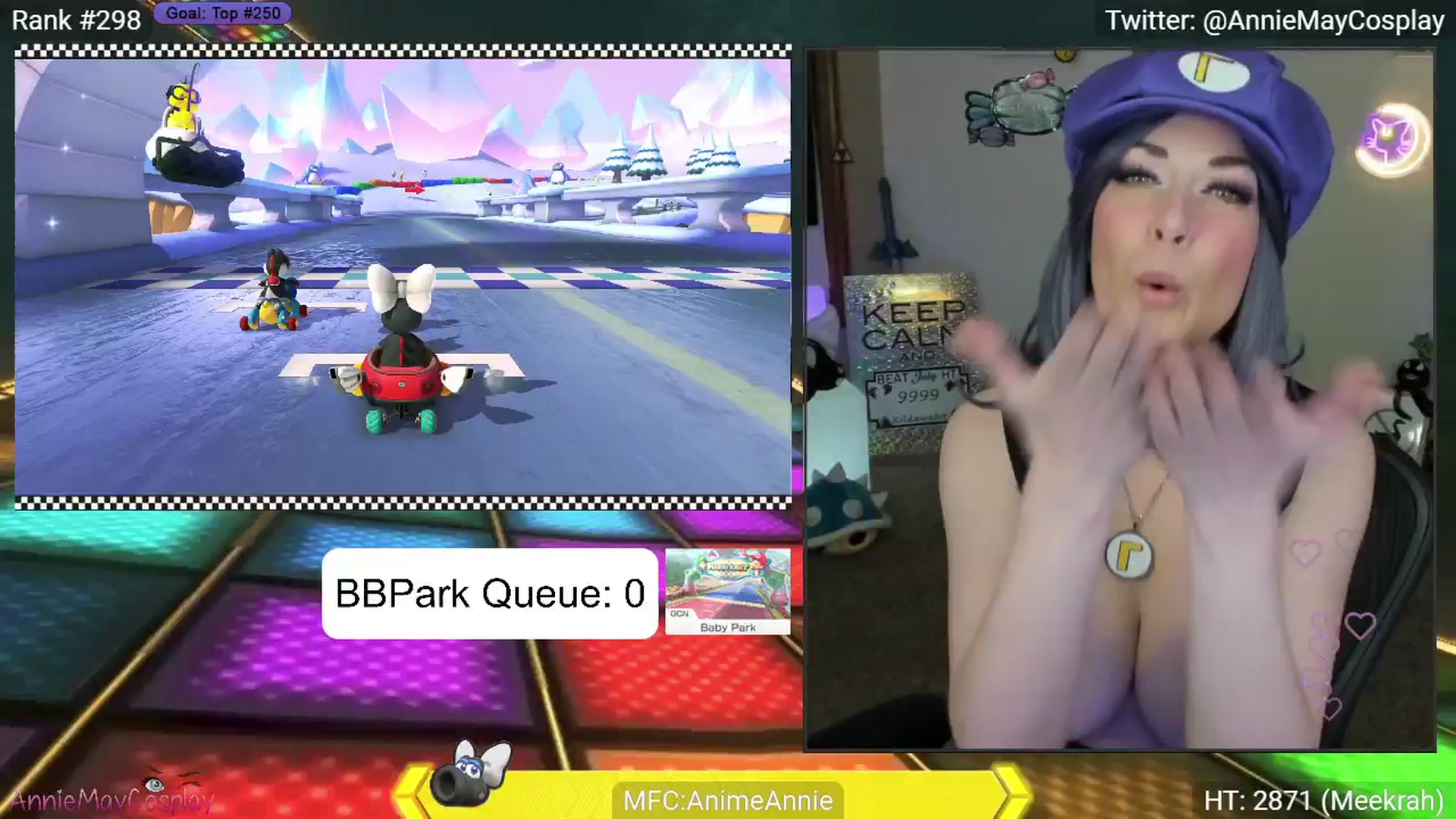 Gallery image thumbnail from AnimeAnnie's myfreecams stream on, 07/23/2024, 03:23 image 17 of 20