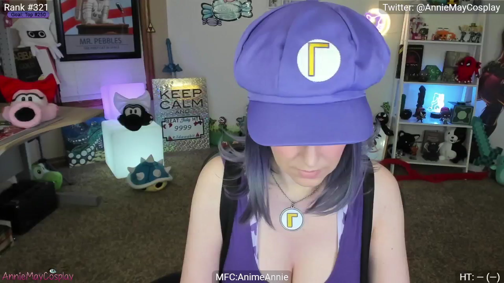 Gallery image thumbnail from AnimeAnnie's myfreecams stream on, 07/23/2024, 03:23 image 2 of 20