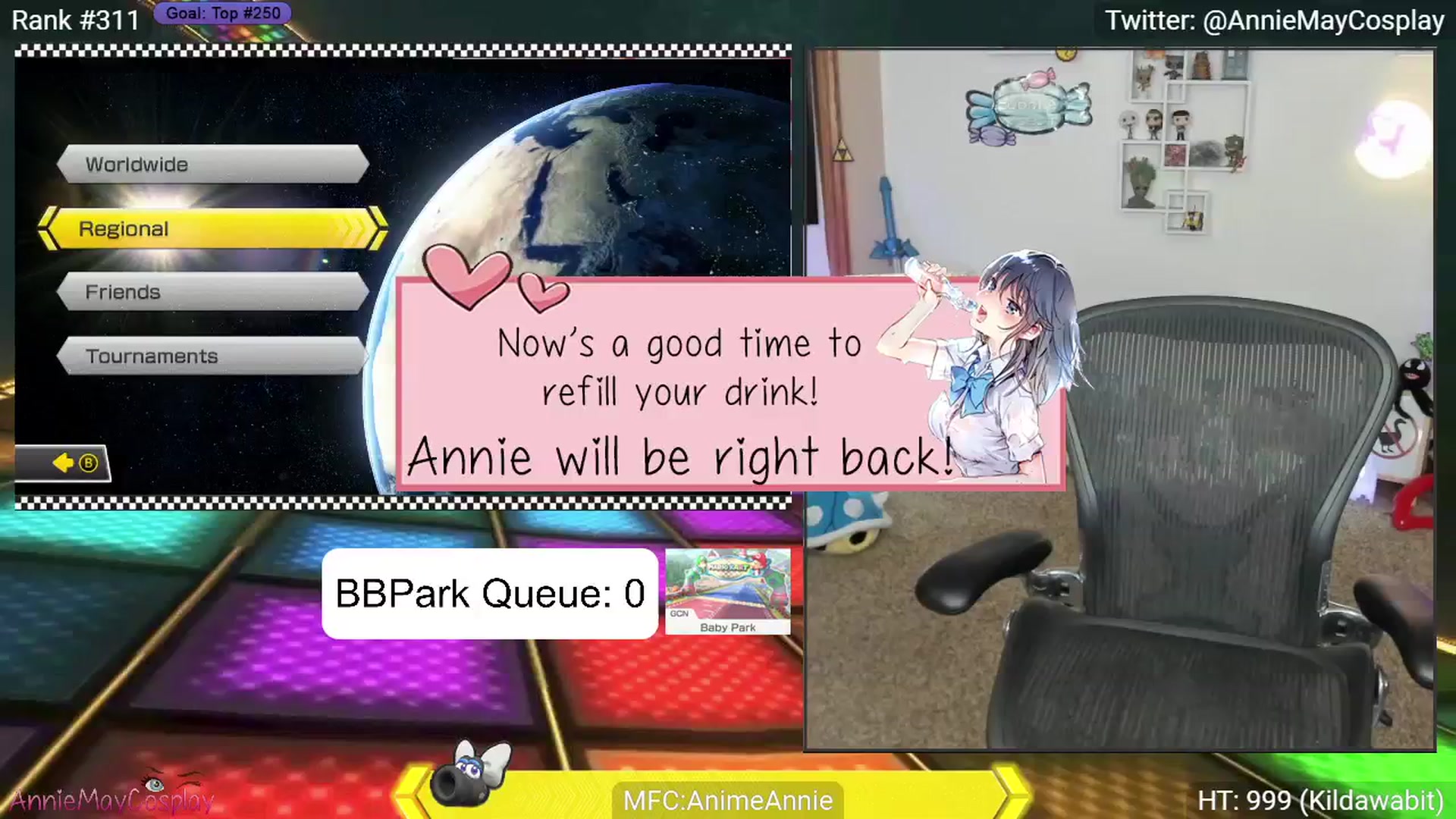 Gallery image thumbnail from AnimeAnnie's myfreecams stream on, 07/23/2024, 03:23 image 10 of 20