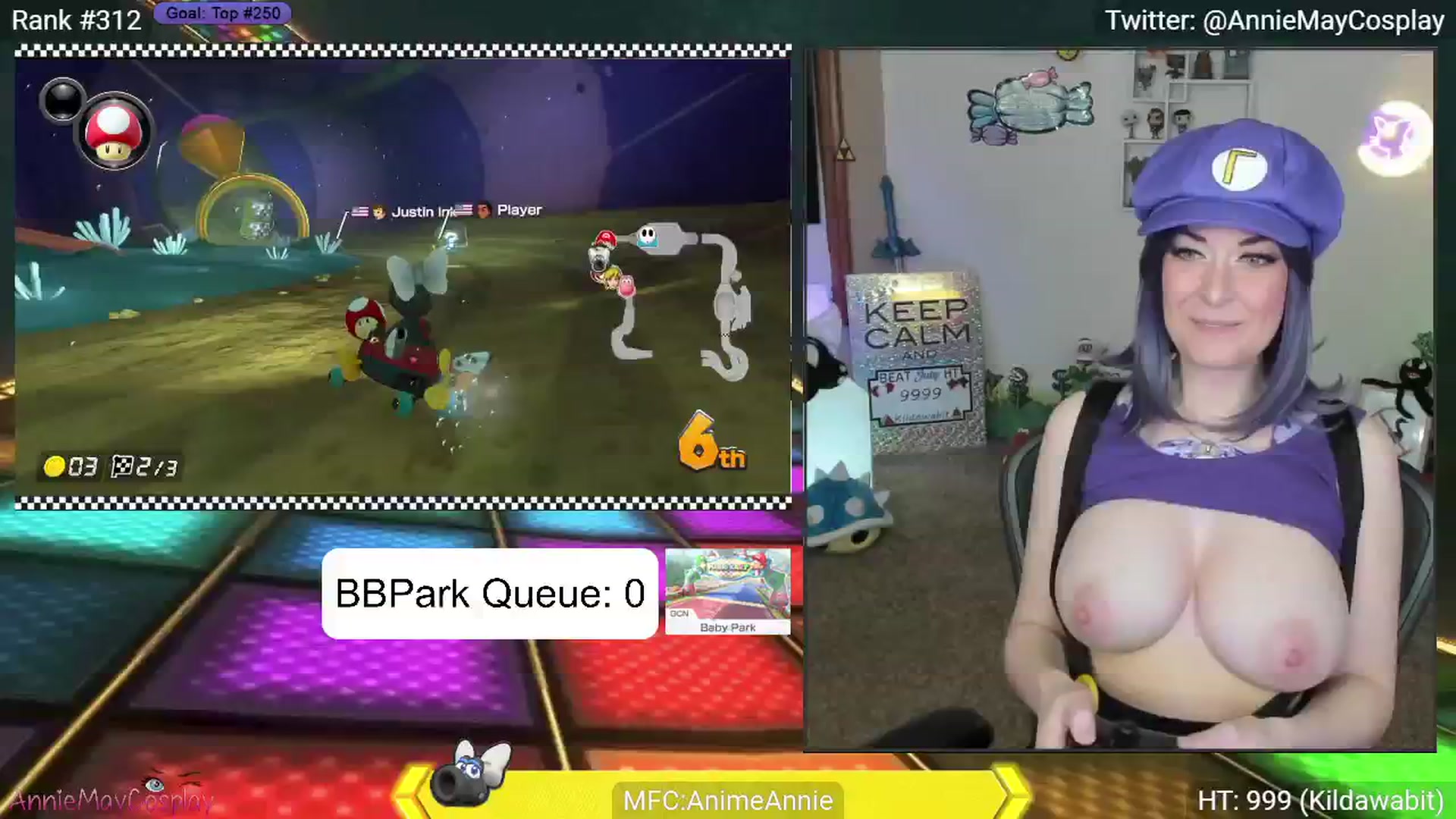 Gallery image thumbnail from AnimeAnnie's myfreecams stream on, 07/23/2024, 03:23 image 6 of 20