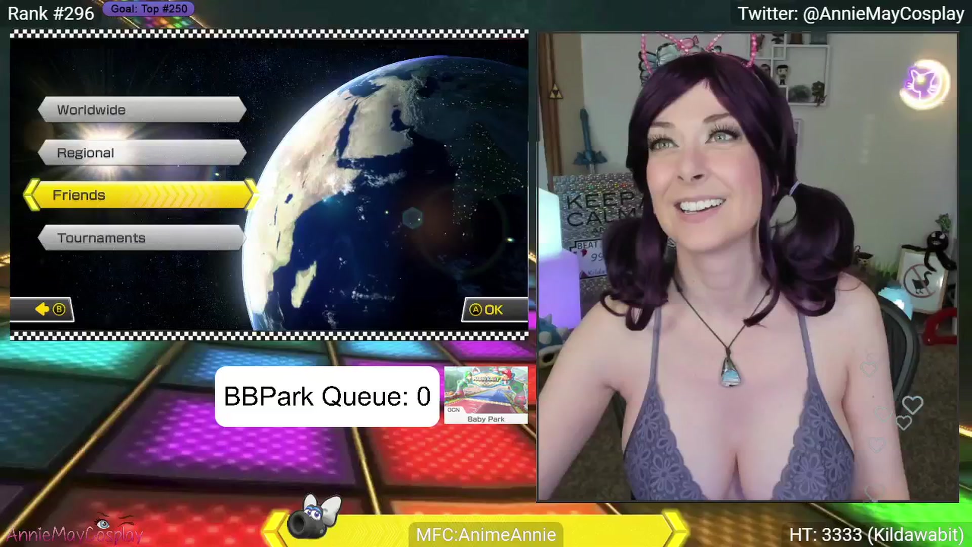 Gallery image thumbnail from AnimeAnnie's myfreecams stream on, 07/25/2024, 02:53 image 10 of 20