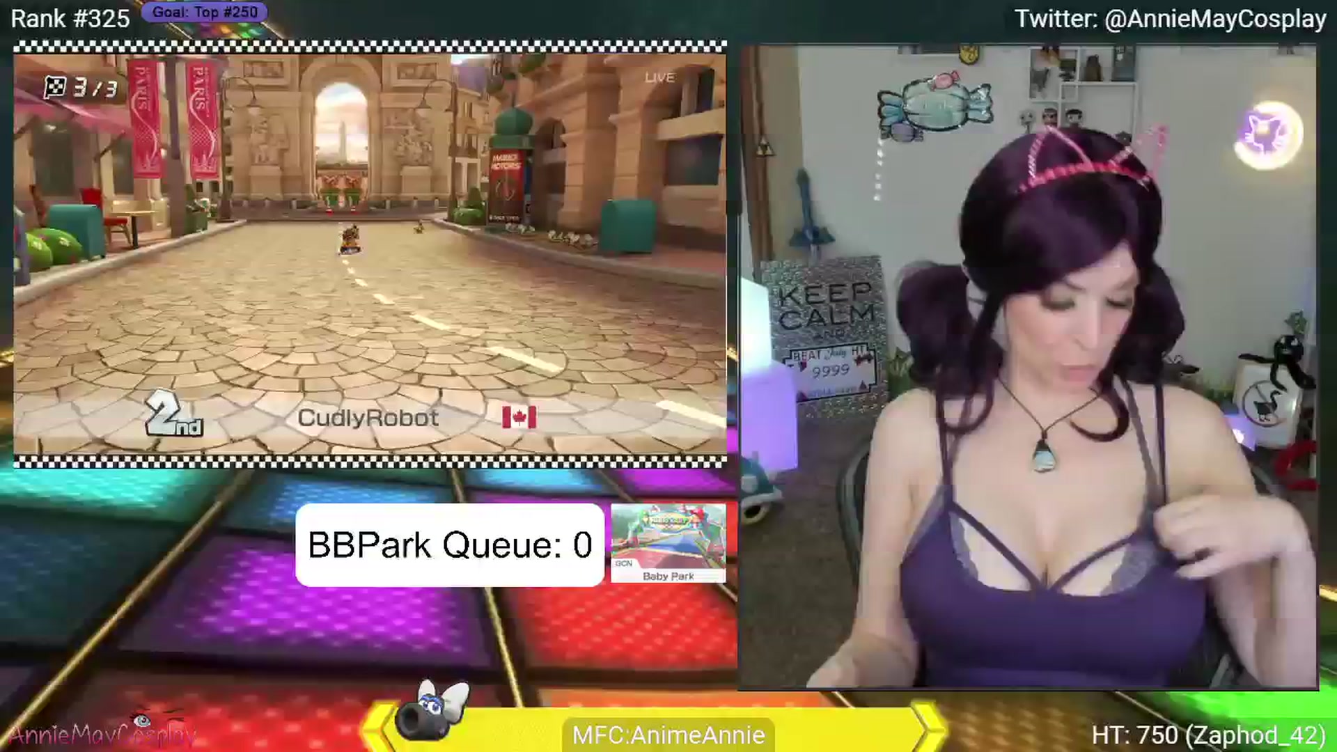 Gallery image thumbnail from AnimeAnnie's myfreecams stream on, 07/25/2024, 02:53 image 5 of 20