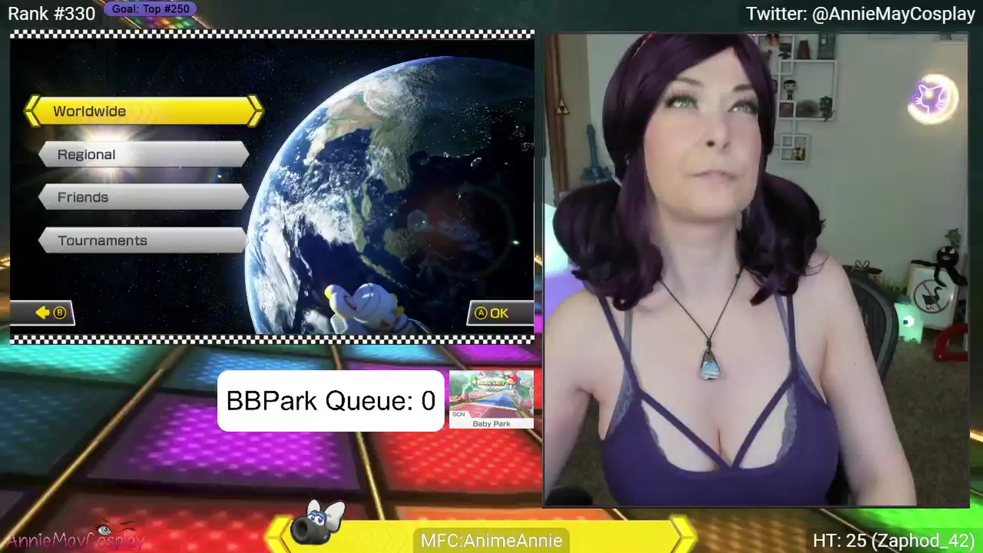 Gallery image thumbnail from AnimeAnnie's myfreecams stream on, 07/25/2024, 02:53 image 2 of 20