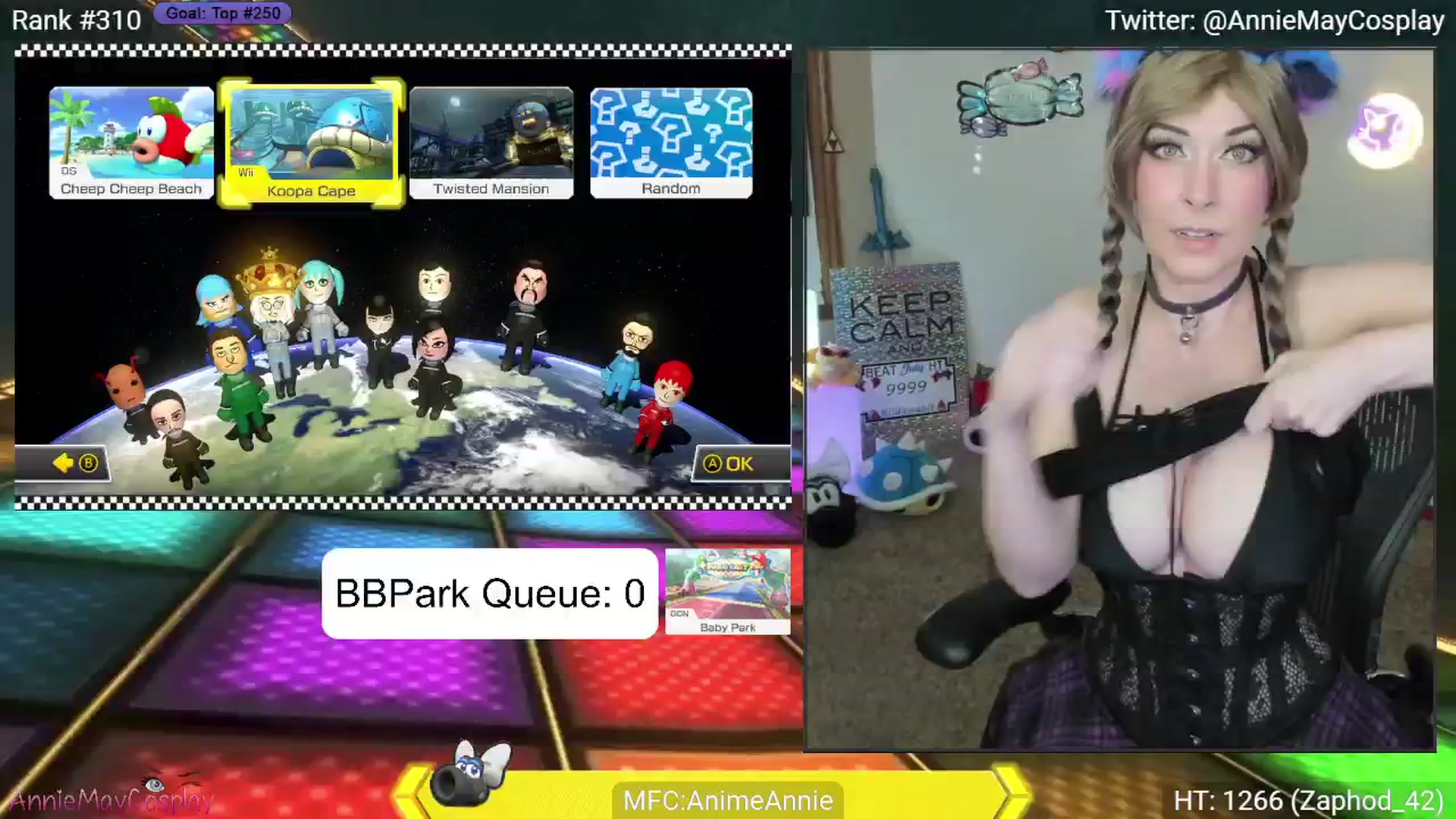 Gallery image thumbnail from AnimeAnnie's myfreecams stream on, 07/28/2024, 03:29 image 5 of 20