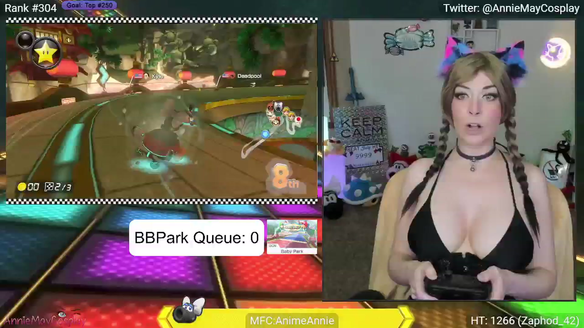 Gallery image thumbnail from AnimeAnnie's myfreecams stream on, 07/28/2024, 03:29 image 13 of 20
