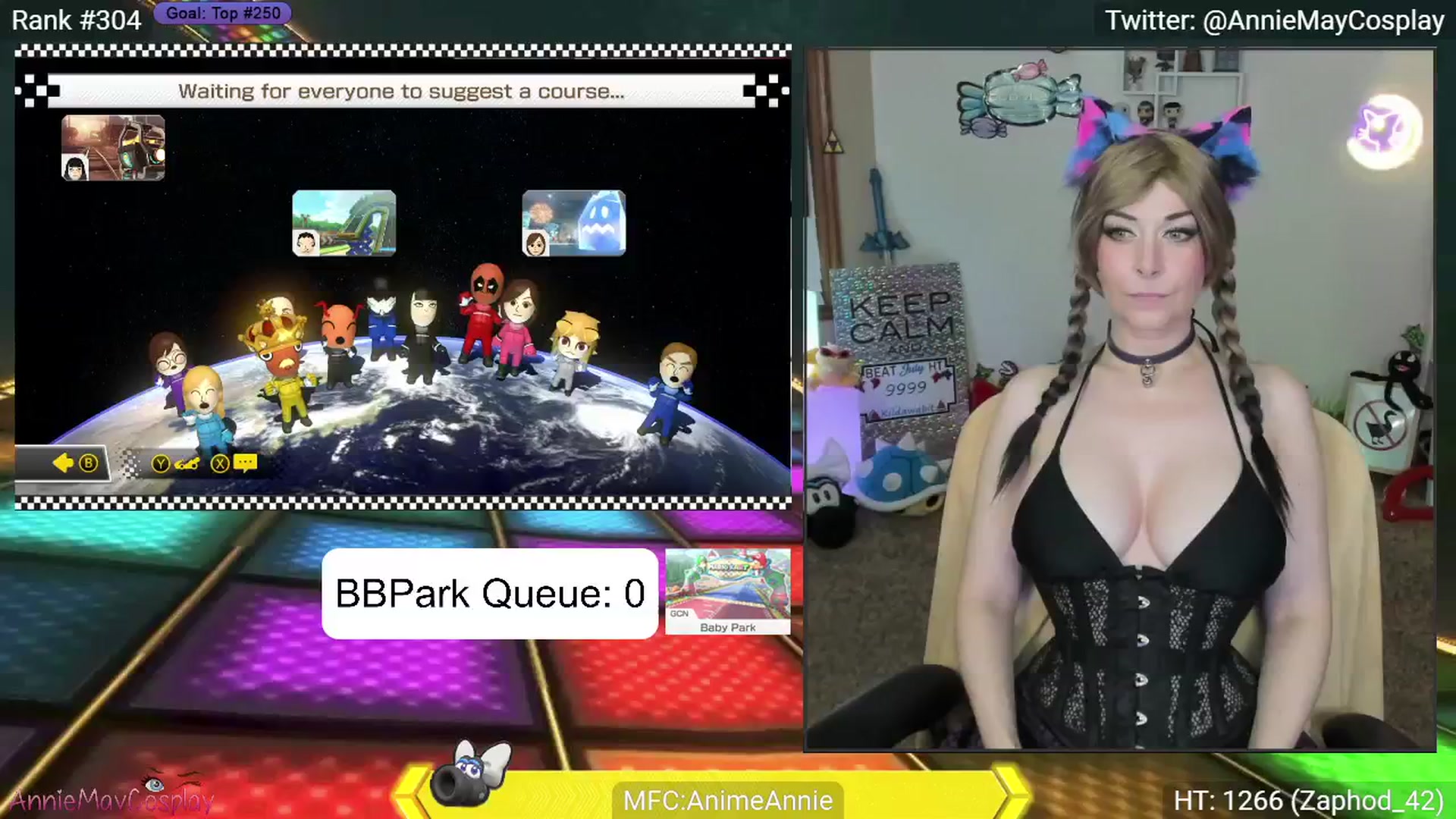 Gallery image thumbnail from AnimeAnnie's myfreecams stream on, 07/28/2024, 03:29 image 16 of 20