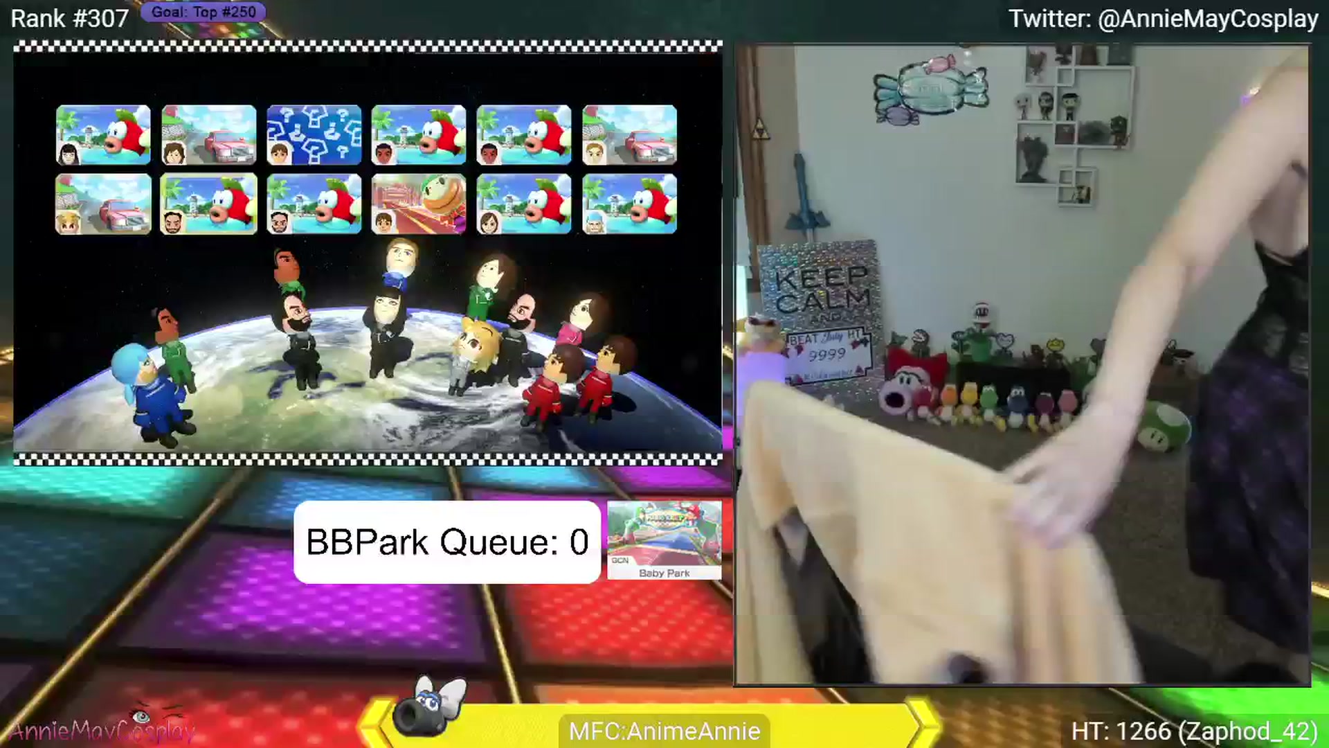 Gallery image thumbnail from AnimeAnnie's myfreecams stream on, 07/28/2024, 03:29 image 10 of 20