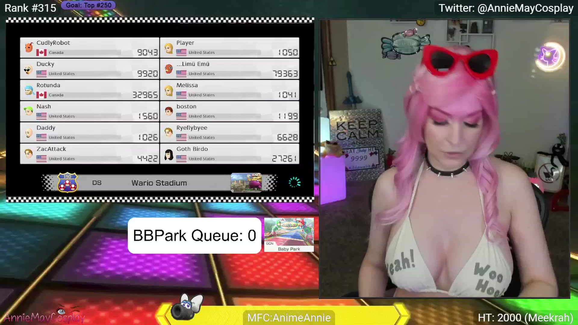Gallery image thumbnail from AnimeAnnie's myfreecams stream on, 07/30/2024, 03:33 image 8 of 20
