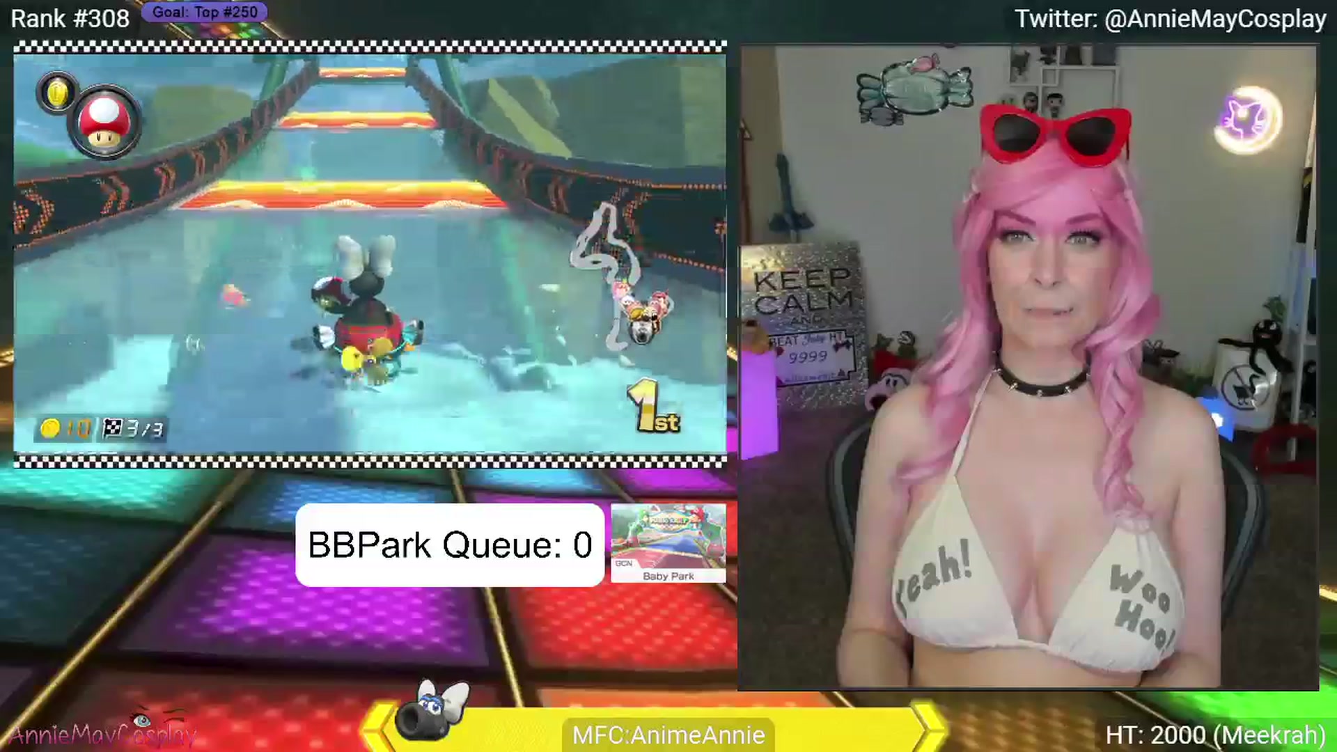 Gallery image thumbnail from AnimeAnnie's myfreecams stream on, 07/30/2024, 03:33 image 14 of 20