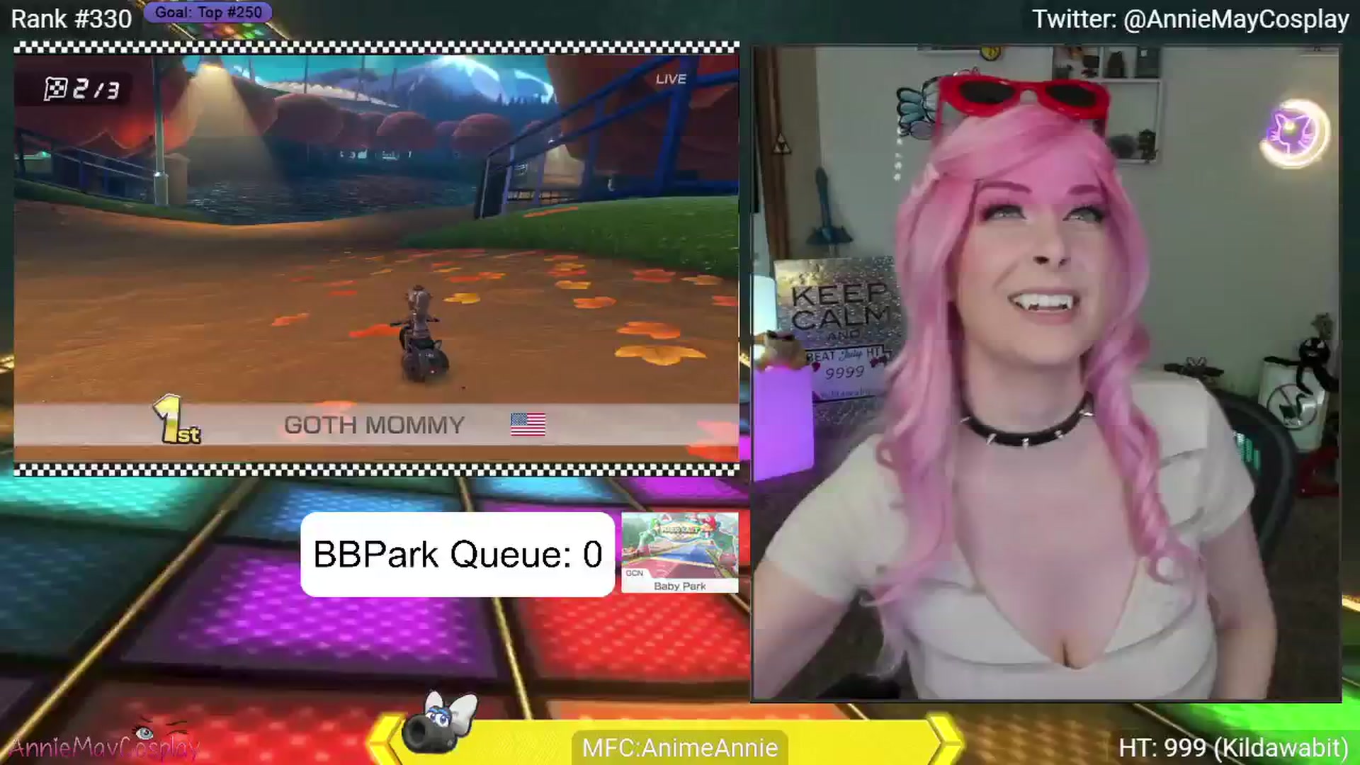 Gallery image thumbnail from AnimeAnnie's myfreecams stream on, 07/30/2024, 03:33 image 2 of 20