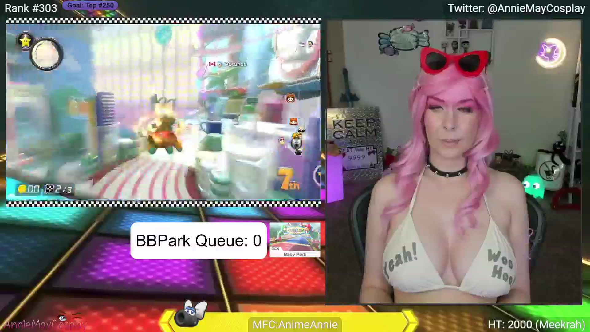 Gallery image thumbnail from AnimeAnnie's myfreecams stream on, 07/30/2024, 03:33 image 15 of 20