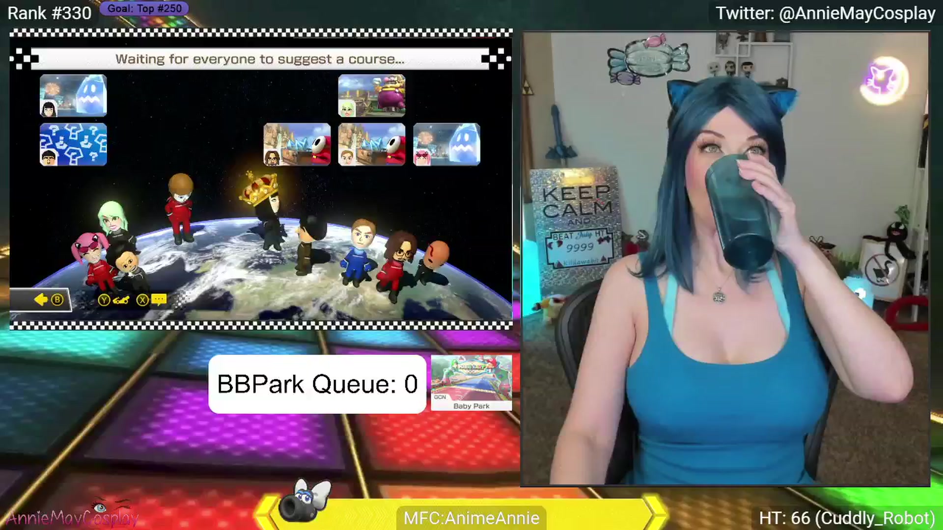 Gallery image thumbnail from AnimeAnnie's myfreecams stream on, 08/01/2024, 03:11 image 3 of 20