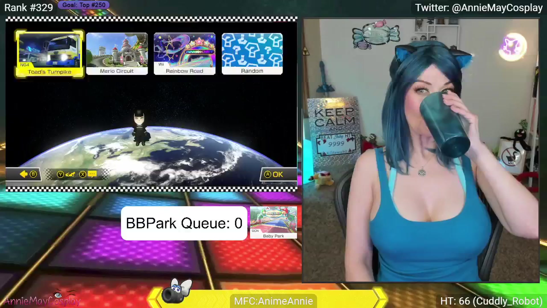 Gallery image thumbnail from AnimeAnnie's myfreecams stream on, 08/01/2024, 03:11 image 5 of 20